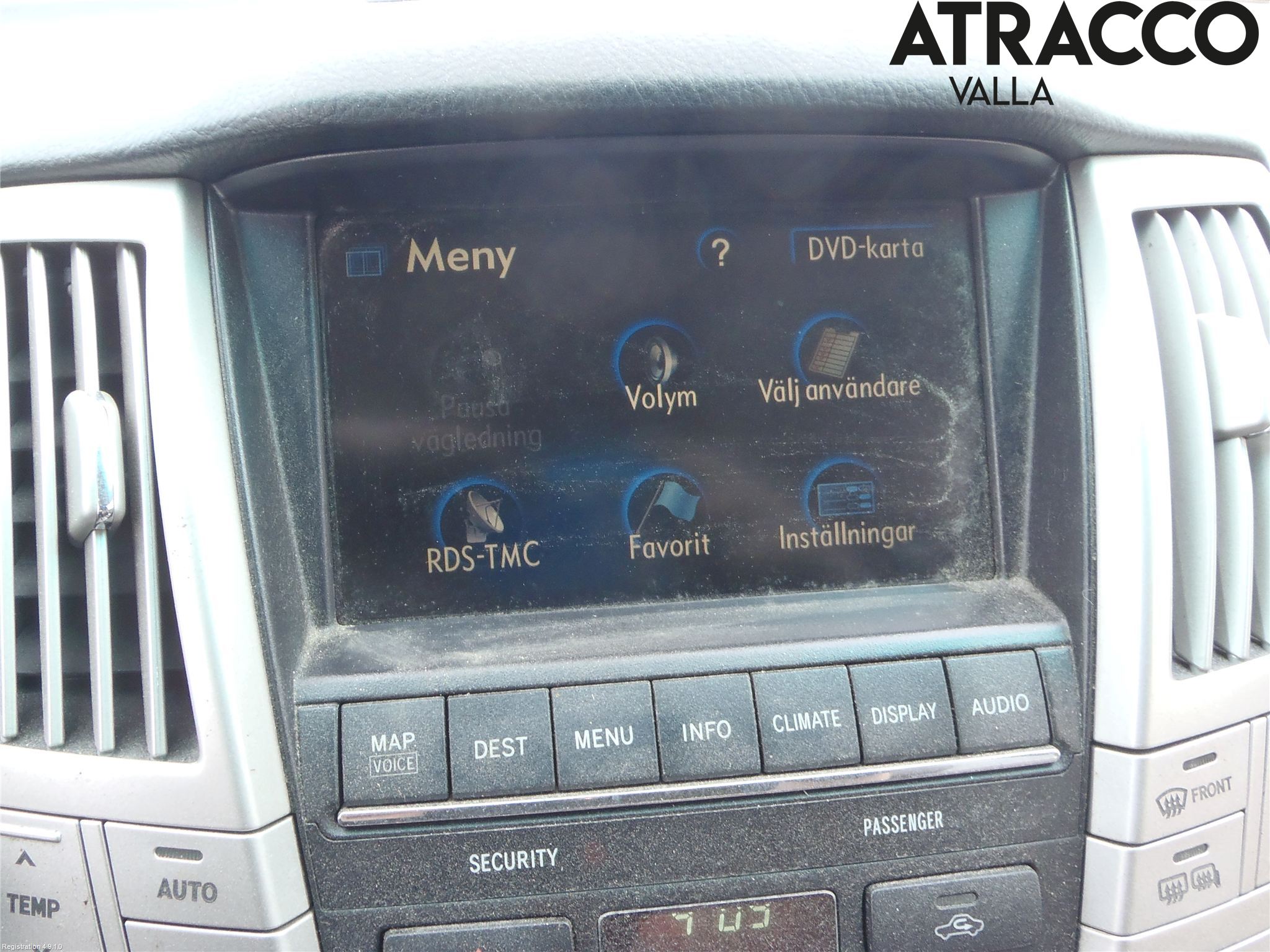 Lexus RX XU30 03-09 Cd Radio - Multimediapanel