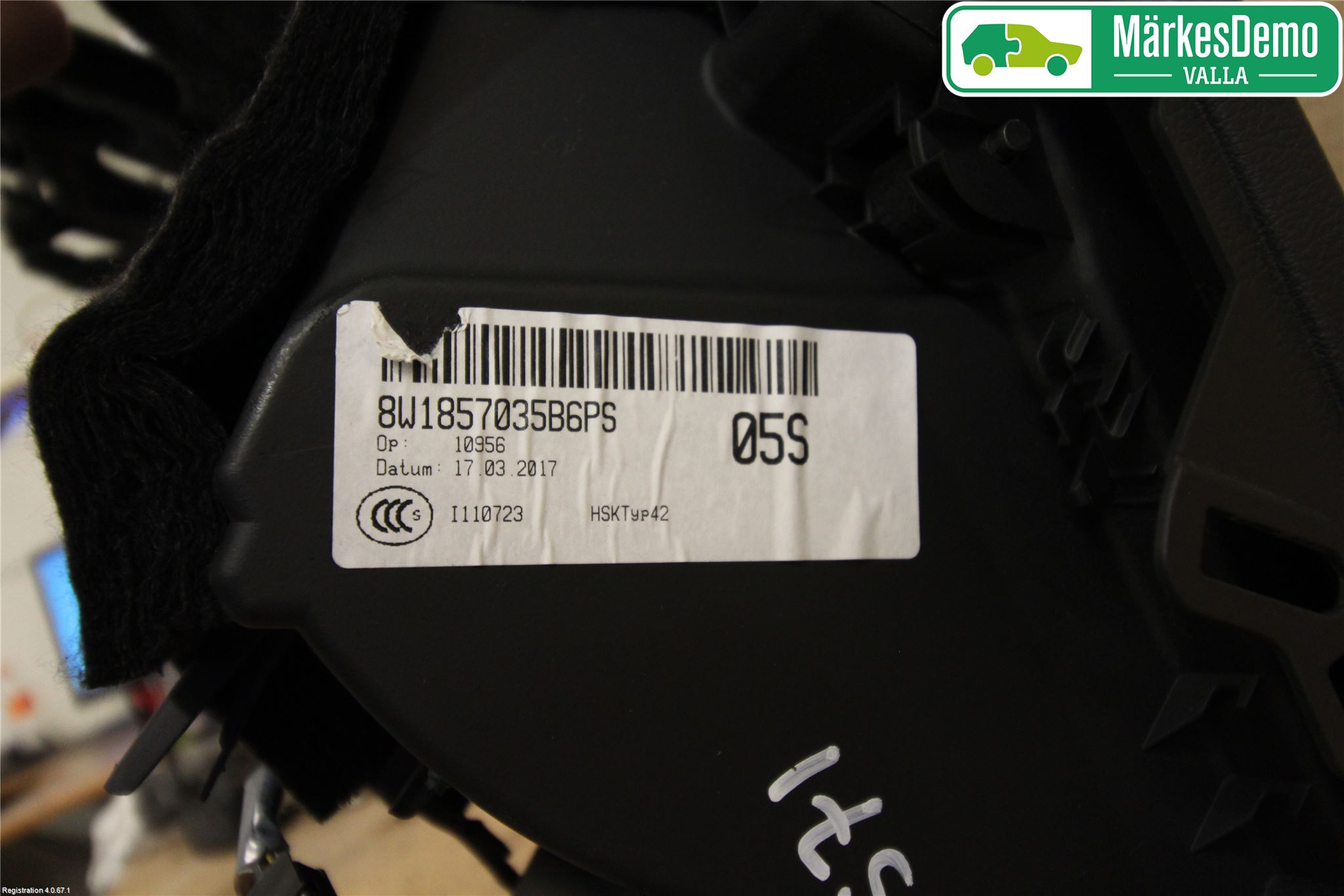 Audi A5 17- Handskfack