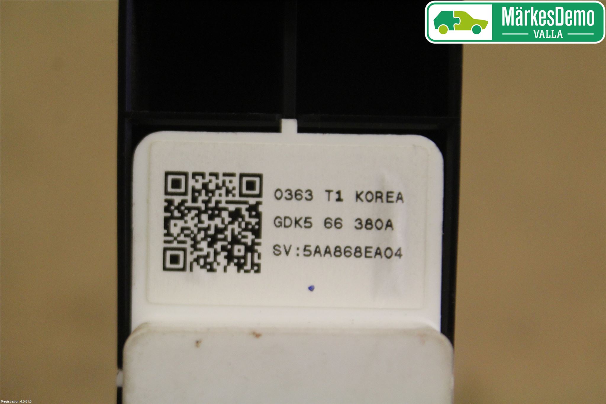 Mazda 6 08-13 Strömställare Elhiss