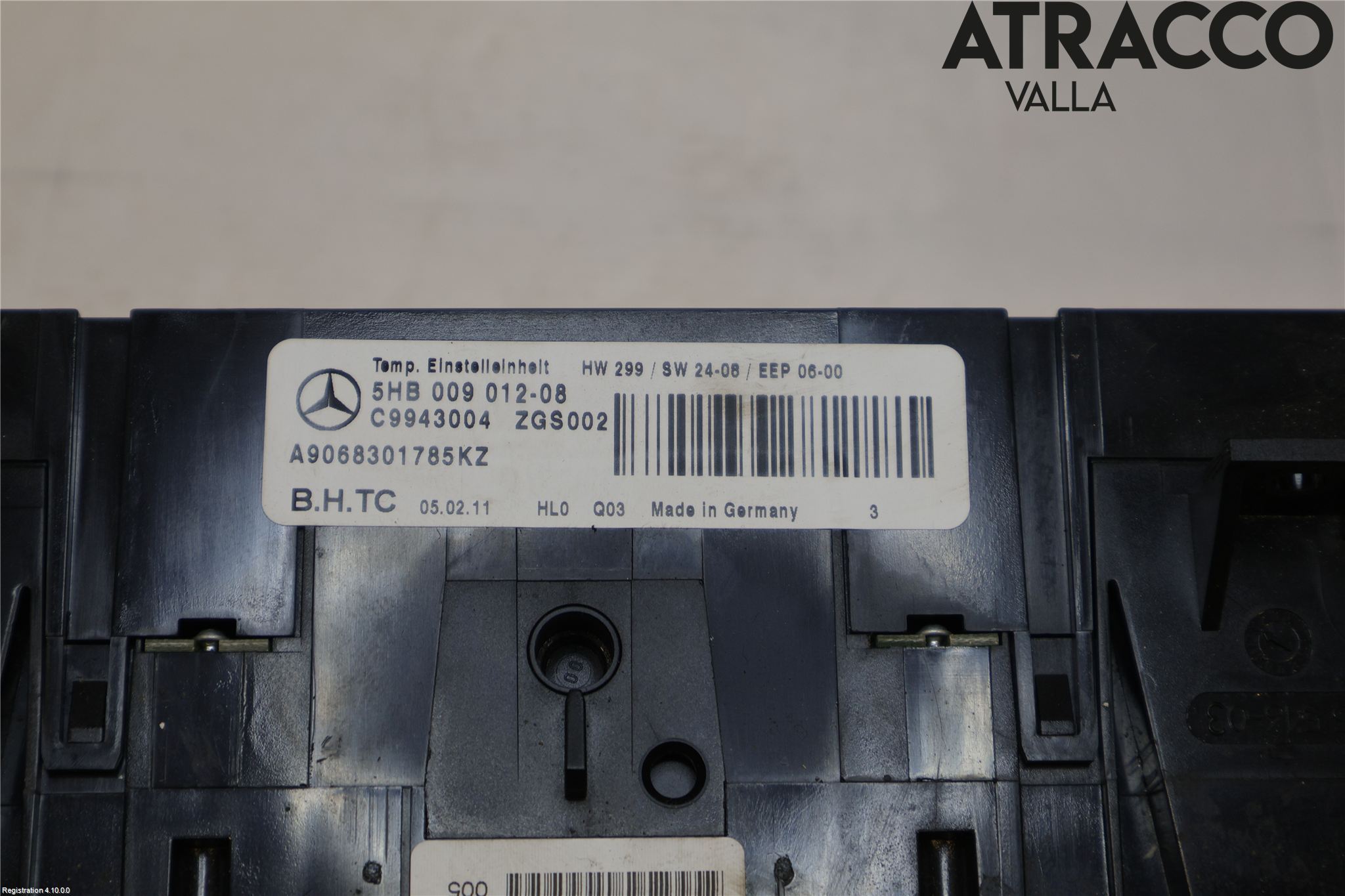 Mercedes-Benz MB SPRINTER (W906) 06-18 Ac Styrenhet Ac Manöveren