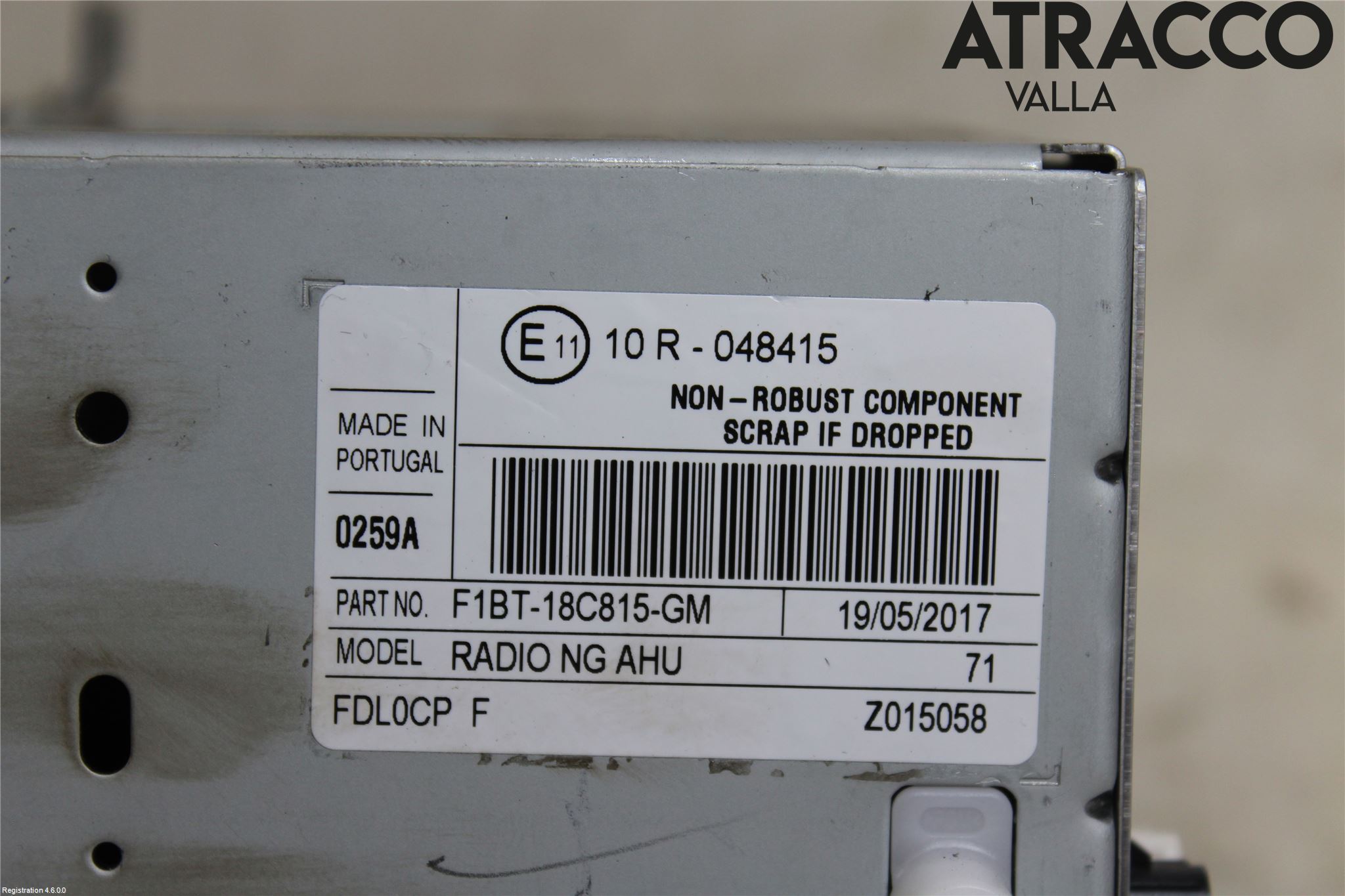 Ford FOCUS 15-18 Cd Radio - Multimediapanel