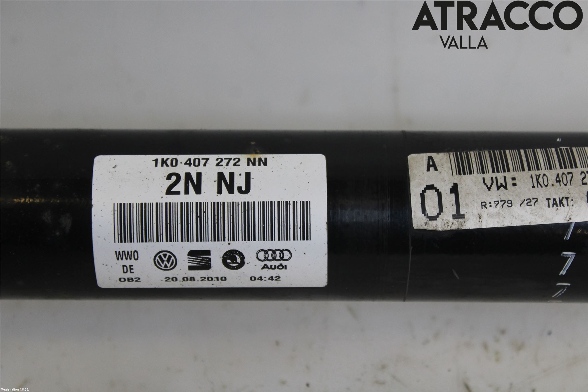 Volkswagen VW GOLF VI 09-13 Drivaxel Fram Höger