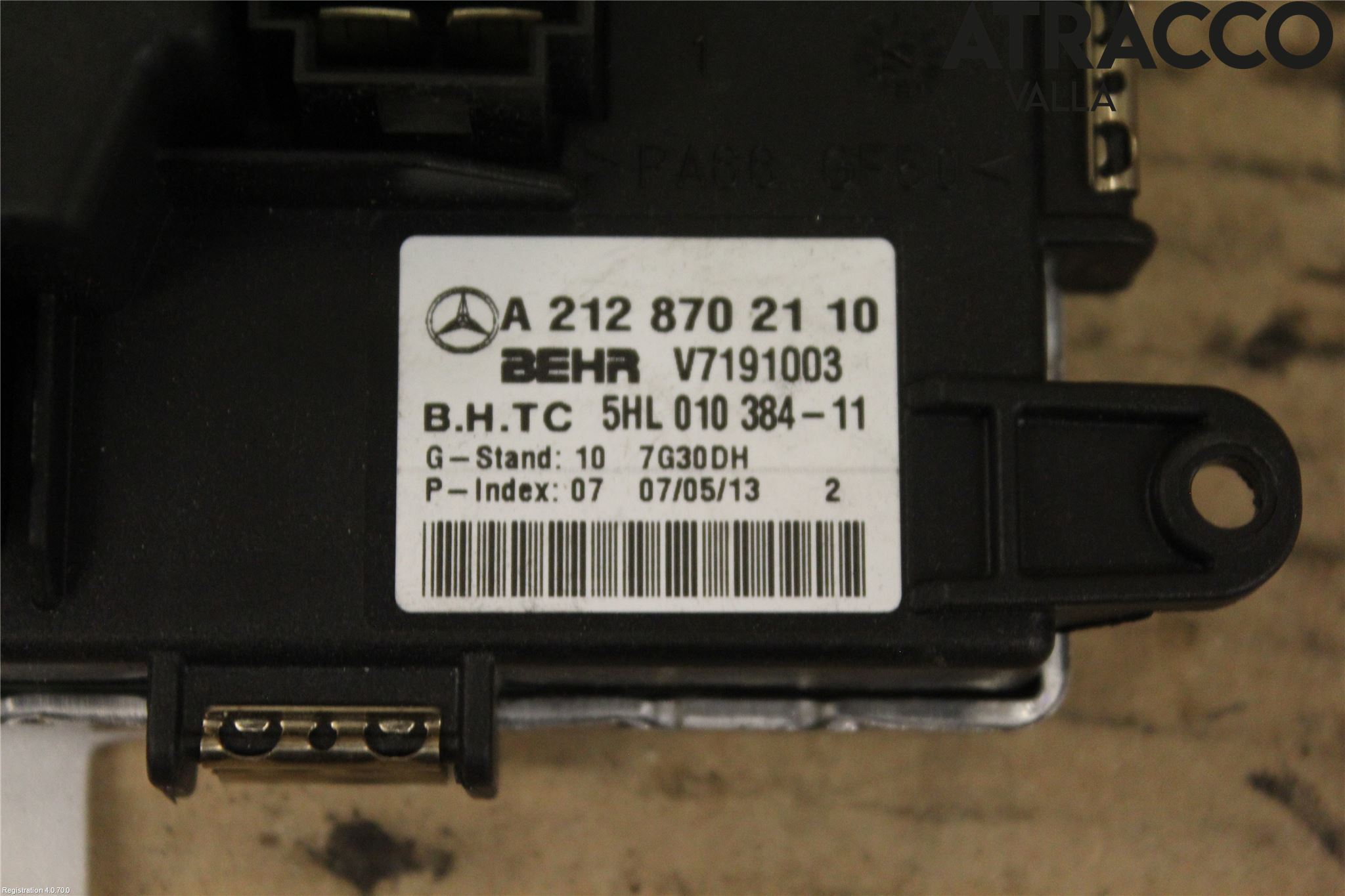 Mercedes-Benz MB C-KLASS (W204) 07-15 Värmefläktsmotstånd