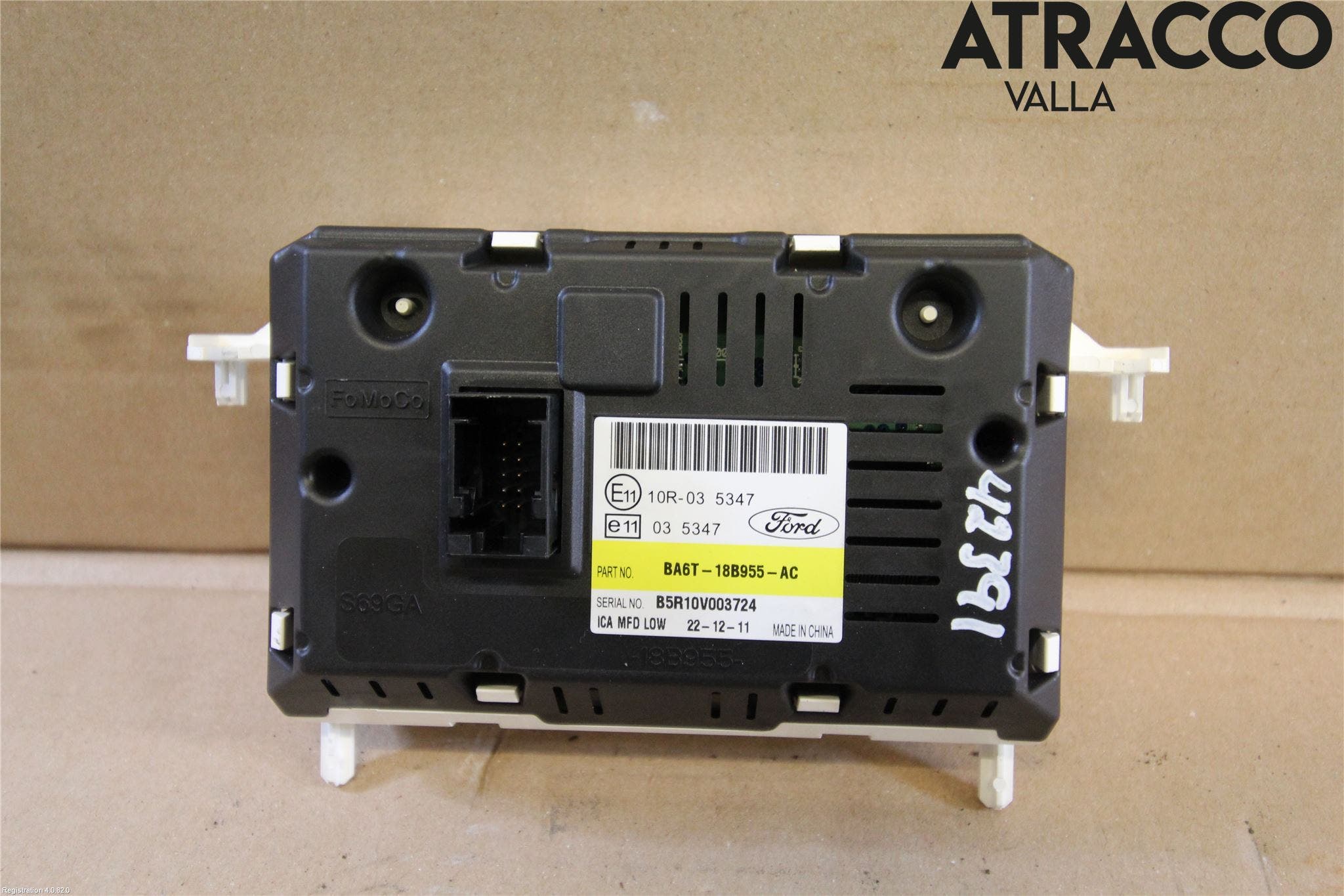 Ford FIESTA 09-12 Färddator