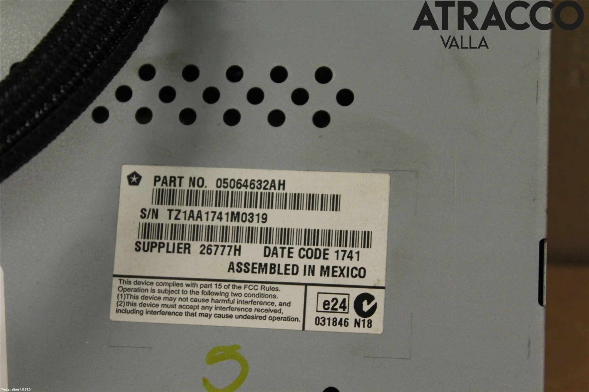 Lancia THEMA Bildskärm