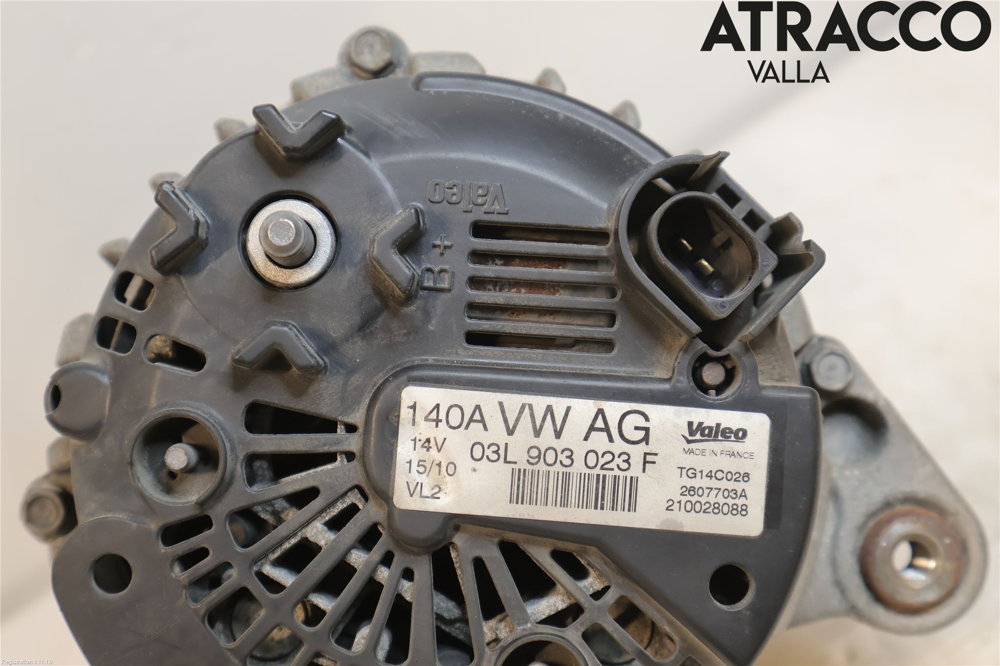 Volkswagen VW GOLF VI 09-13 Generator
