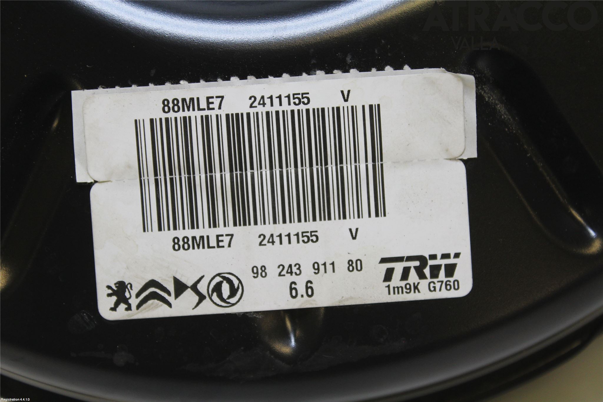 Opel MOKKA 21- Bromsservo