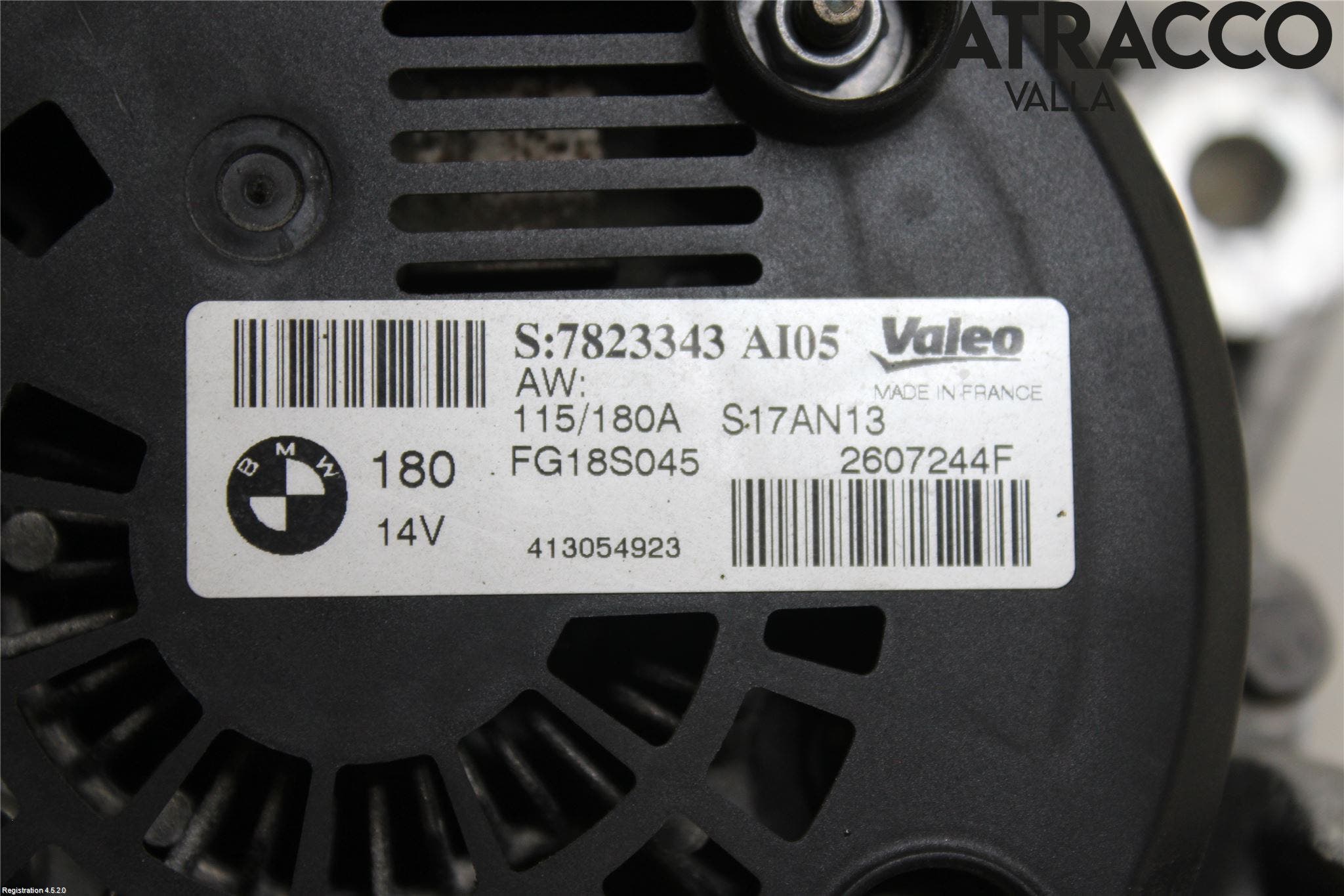 BMW 3 F30/F31/F80 12-19 Generator