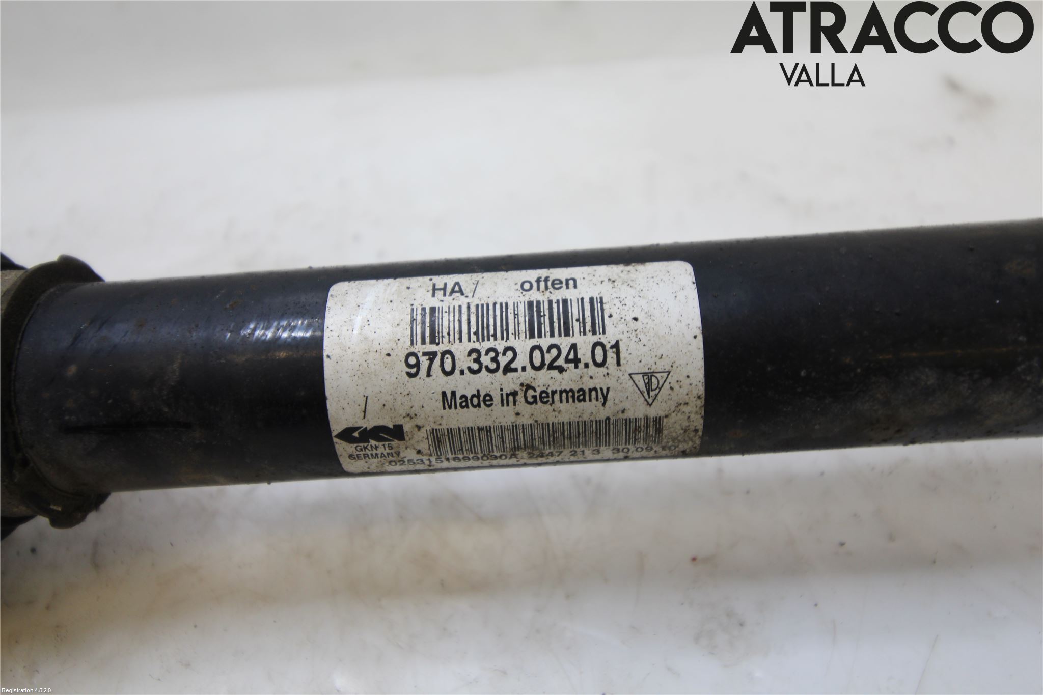 Porsche PANAMERA 09- Drivaxel Bak Vä-Hö