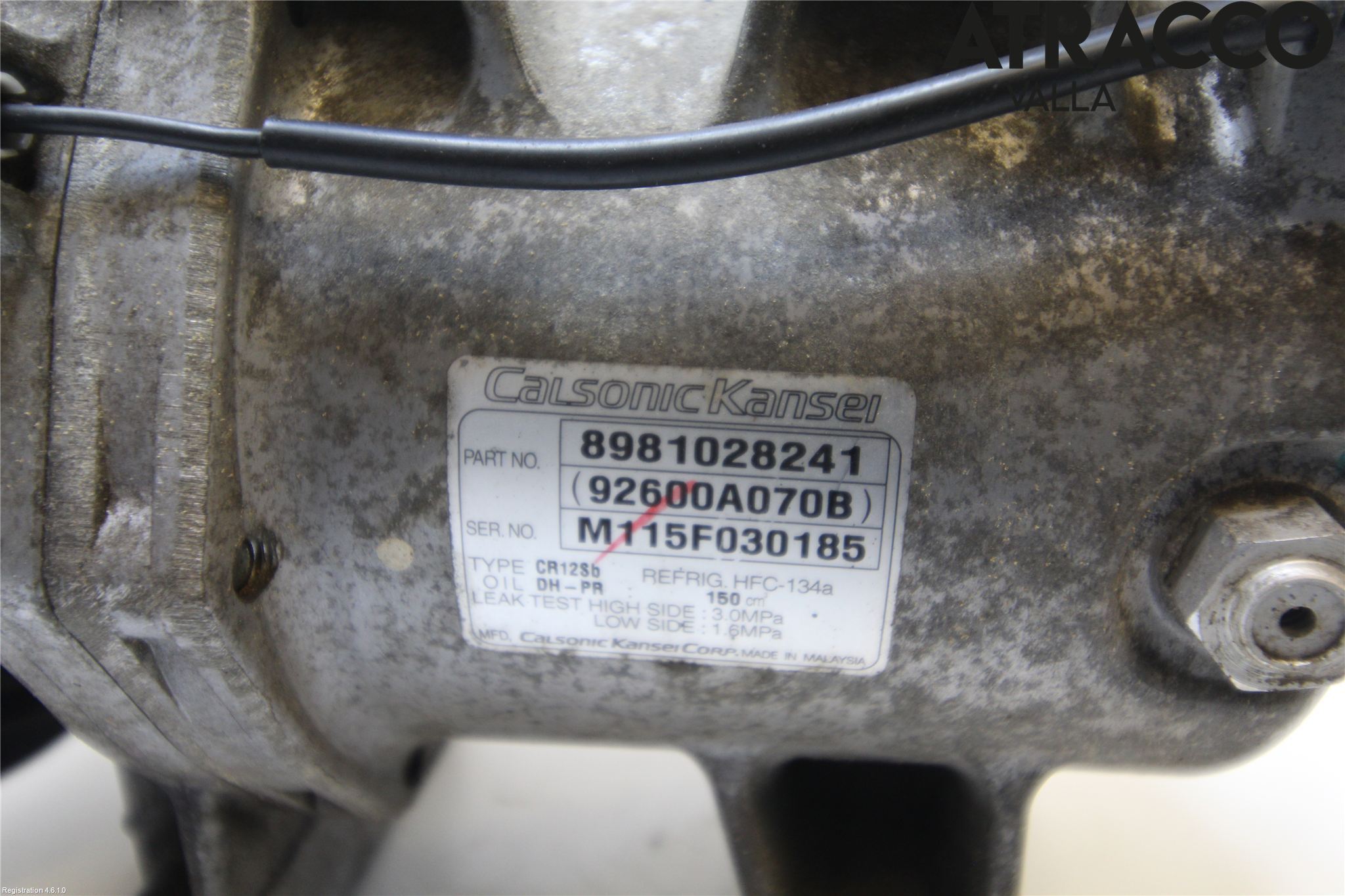 Isuzu D-MAX Ac Kompressor