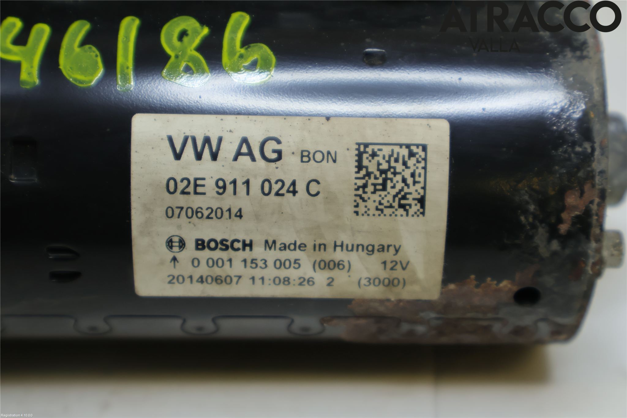 Volkswagen VW PASSAT 11-14 Startmotor Diesel
