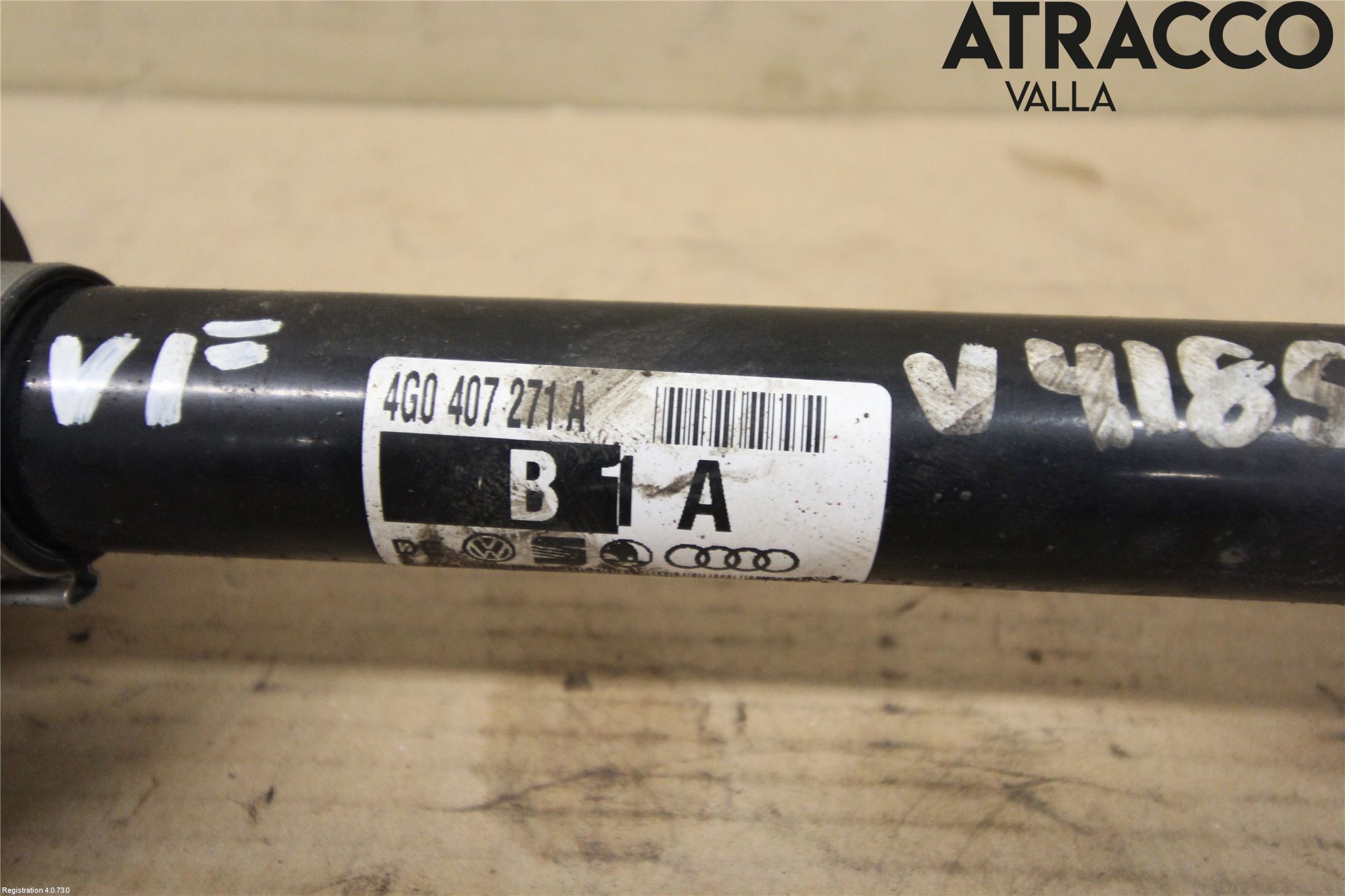 Audi A6/S6 4G 11-18 Drivaxel Fram Vänster