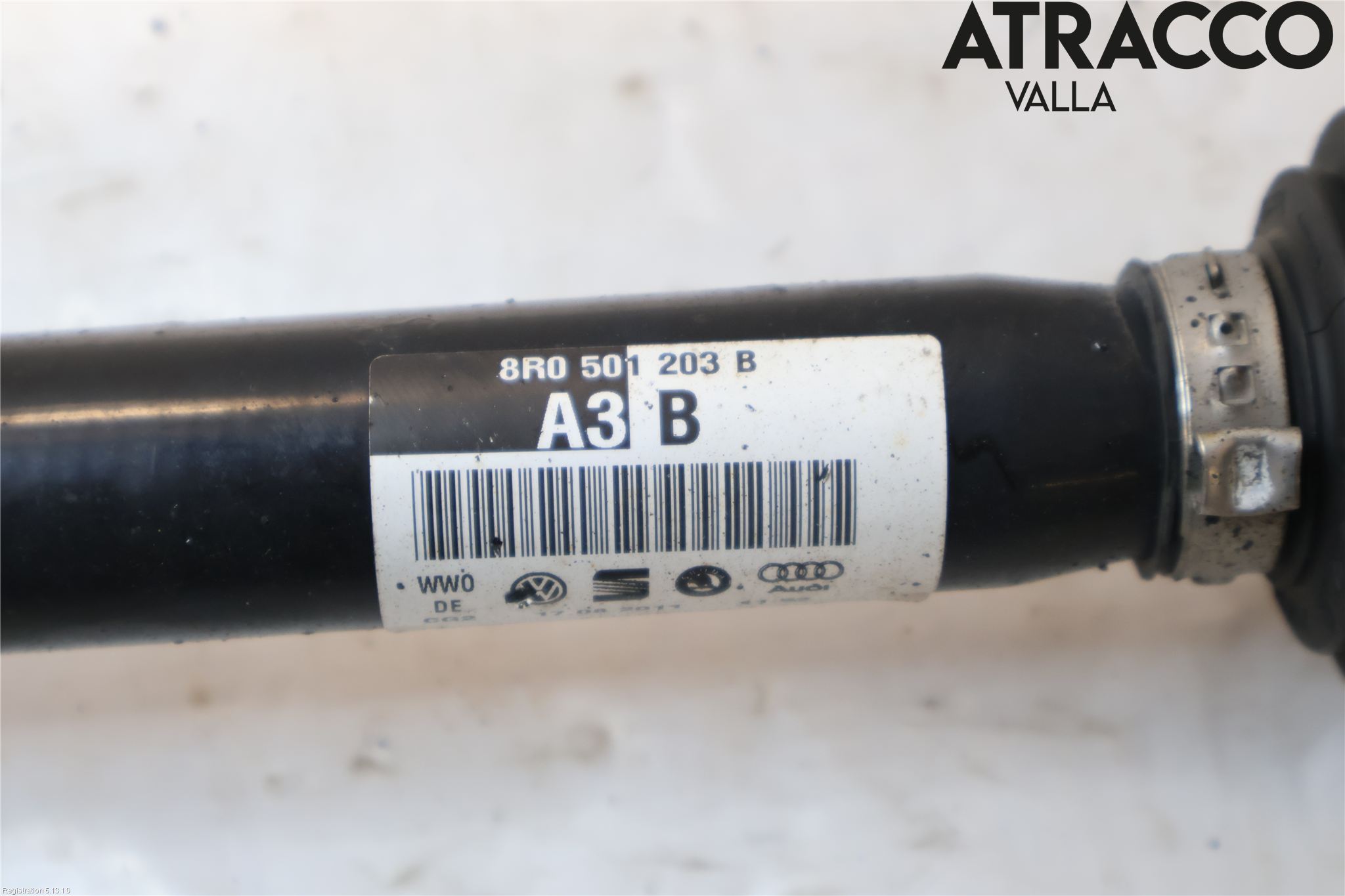 Audi Q5 09-16 Drivaxel Bak Höger