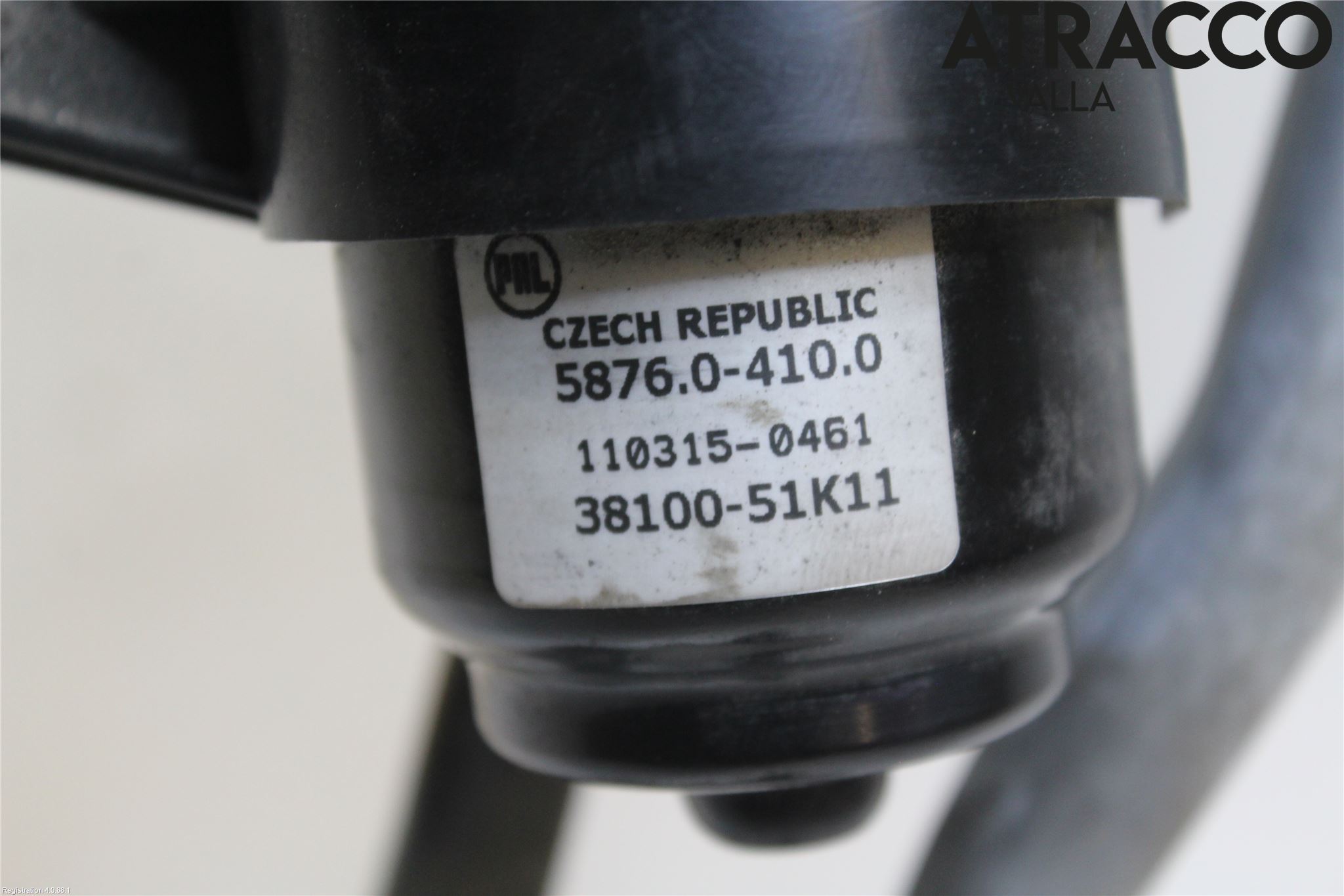 Suzuki SPLASH Torkarmotor Vindruta