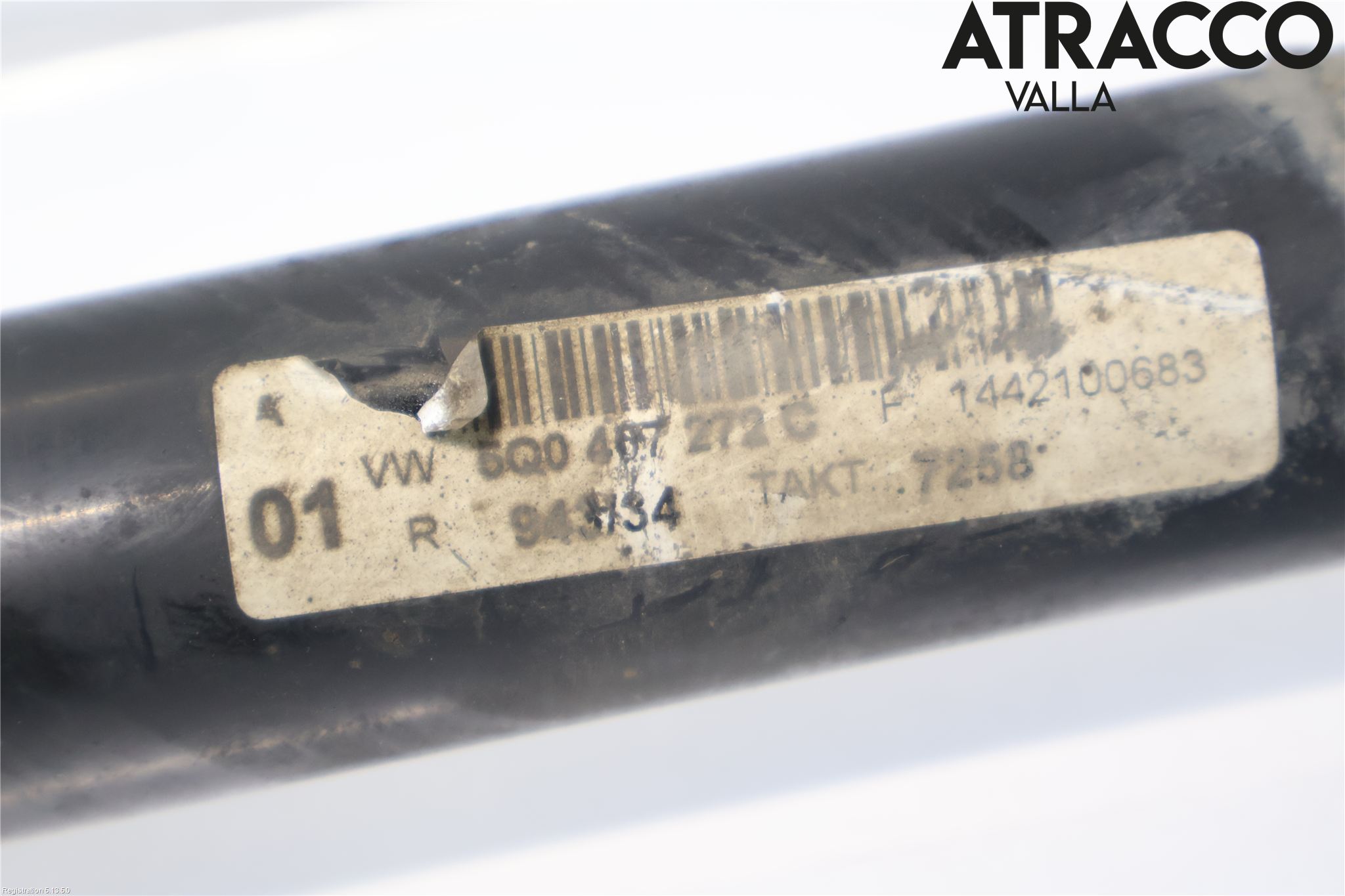 Volkswagen VW GOLF / E-GOLF VII 13-20 Drivaxel Fram Höger
