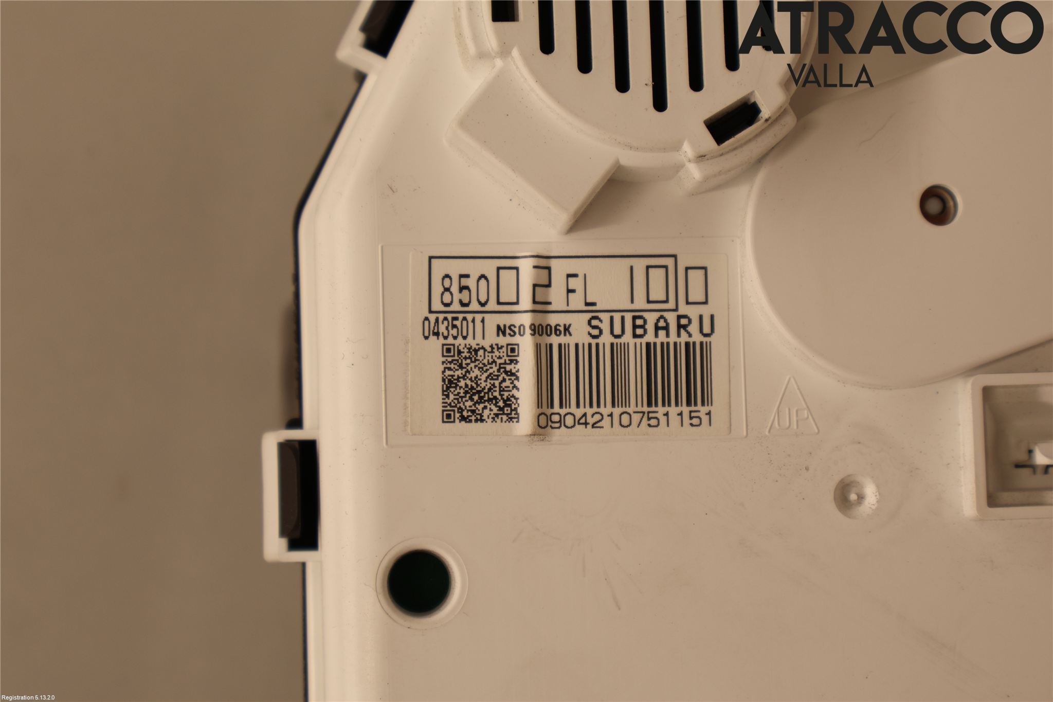 Subaru XV 18-22 Instrument Komb