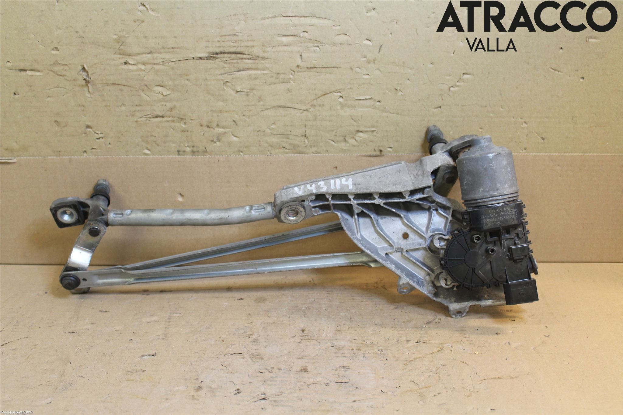 Ford FIESTA 09-12 Torkarmekanism Vindruta