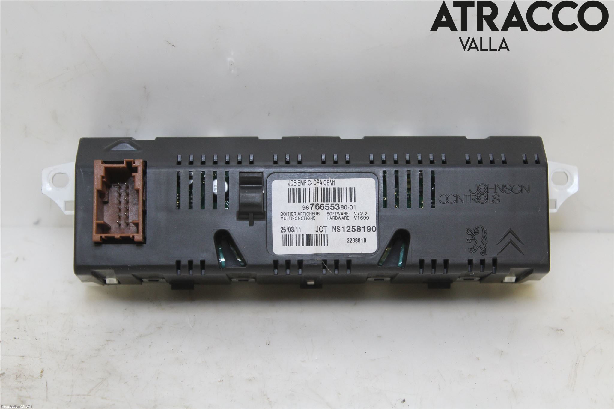 Citroen C5 08-17 Multifunktionsdisplay