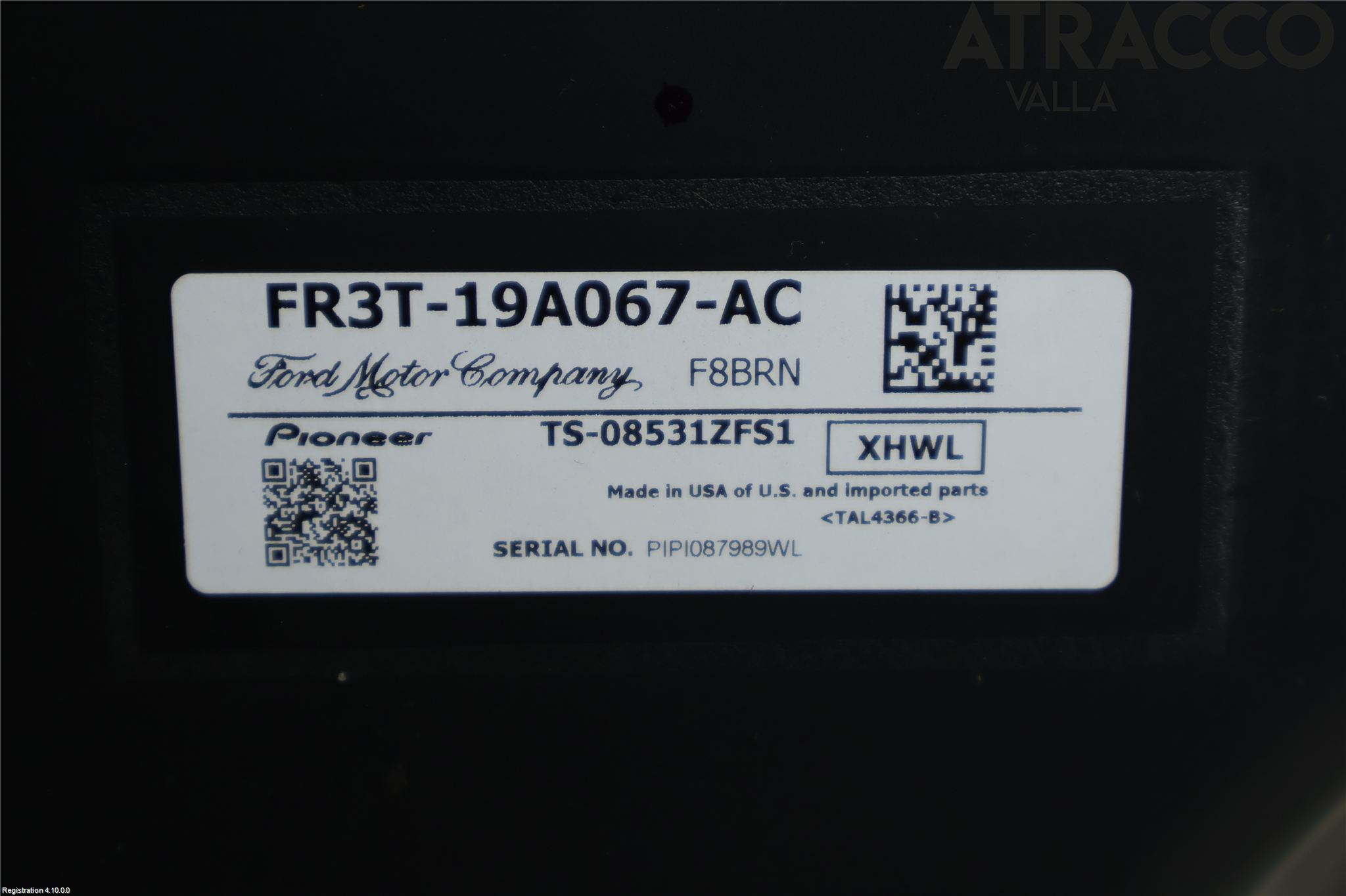 Ford MUSTANG VI 15-22 Högtalare