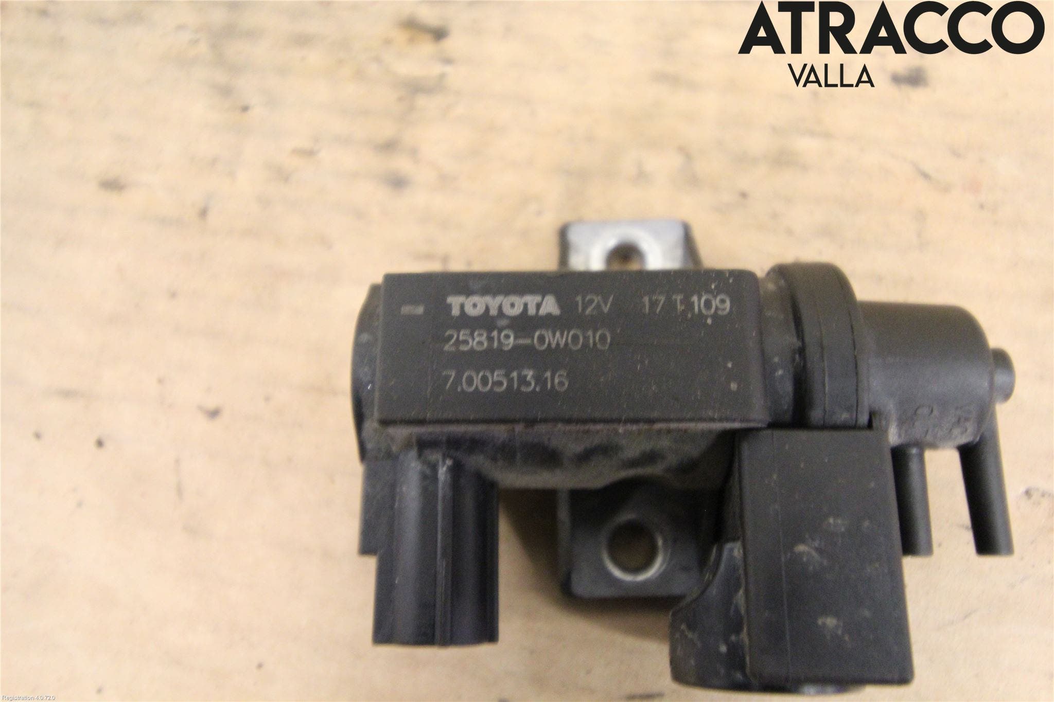 Toyota AURIS 13-19 Vakuumventil