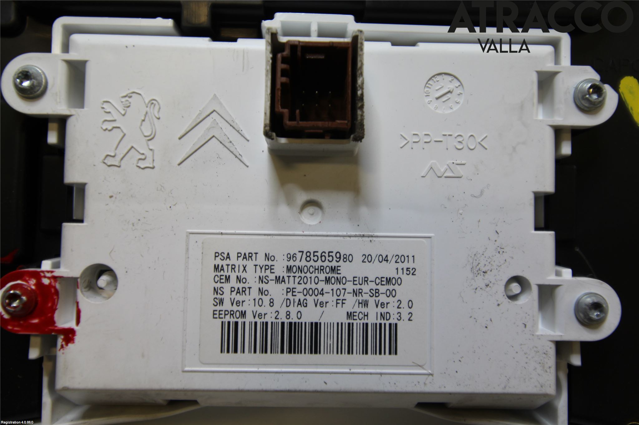 Peugeot 508 11-18 Instrument Komb