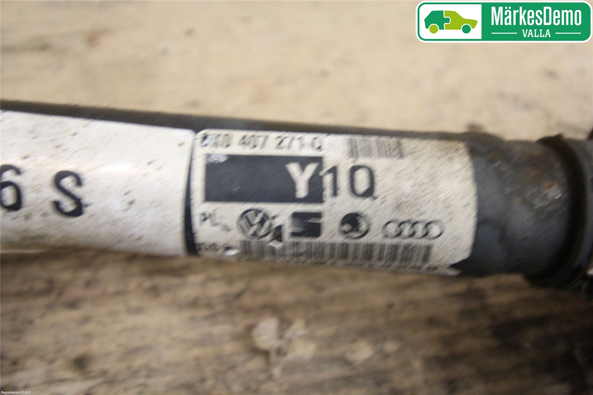 Audi A4/S4 08-11 Drivaxel Fram Vänster