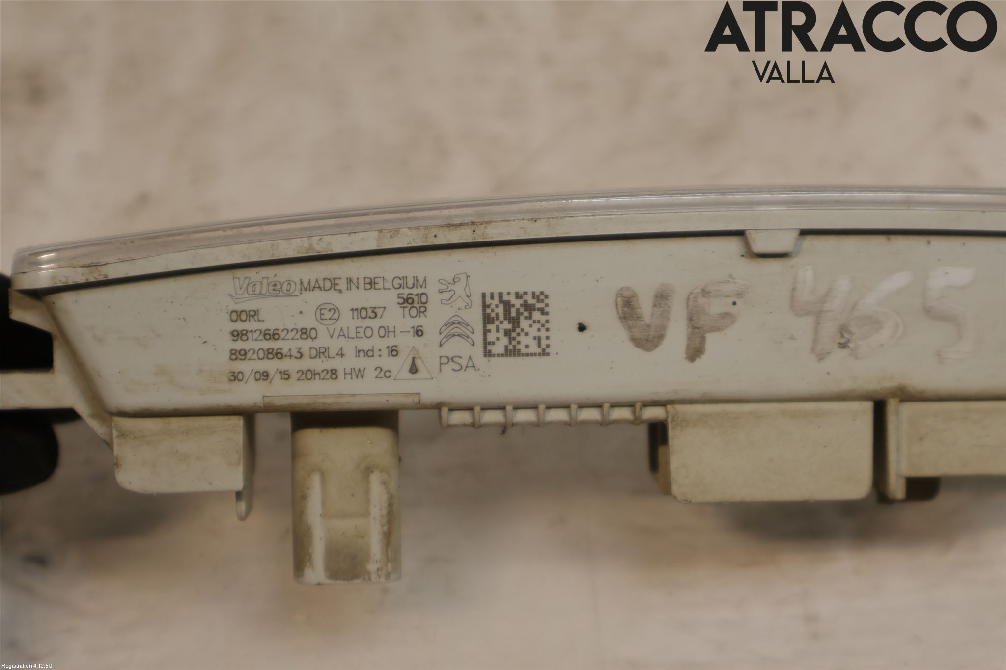 Citroen BERLINGO 08-18 Positionsljus Fram Vä