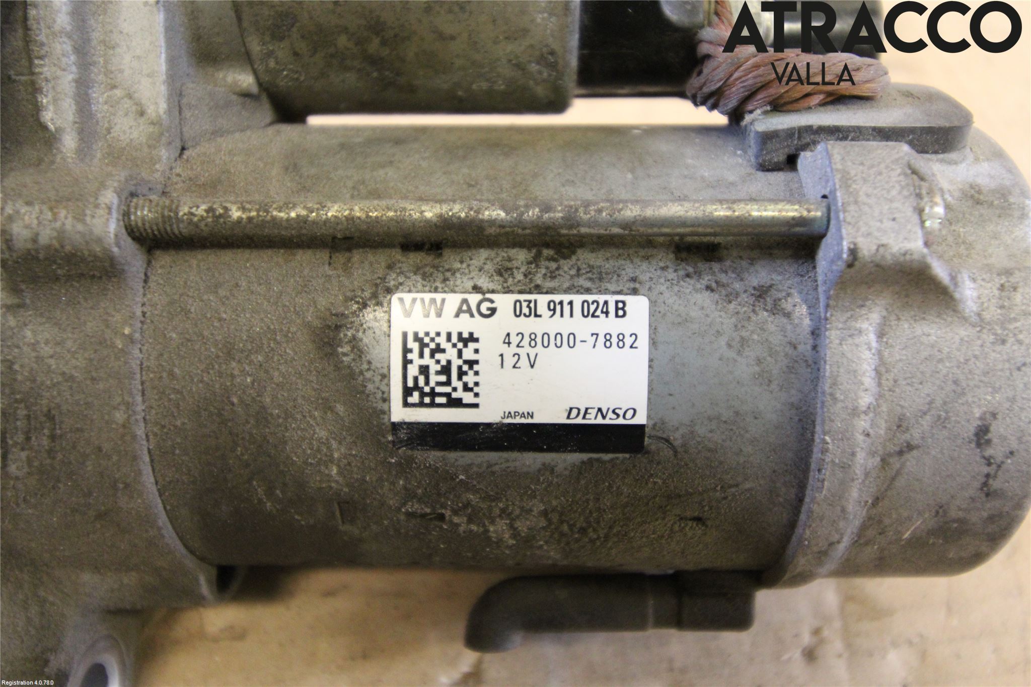 Audi A4/S4 08-11 Startmotor Diesel