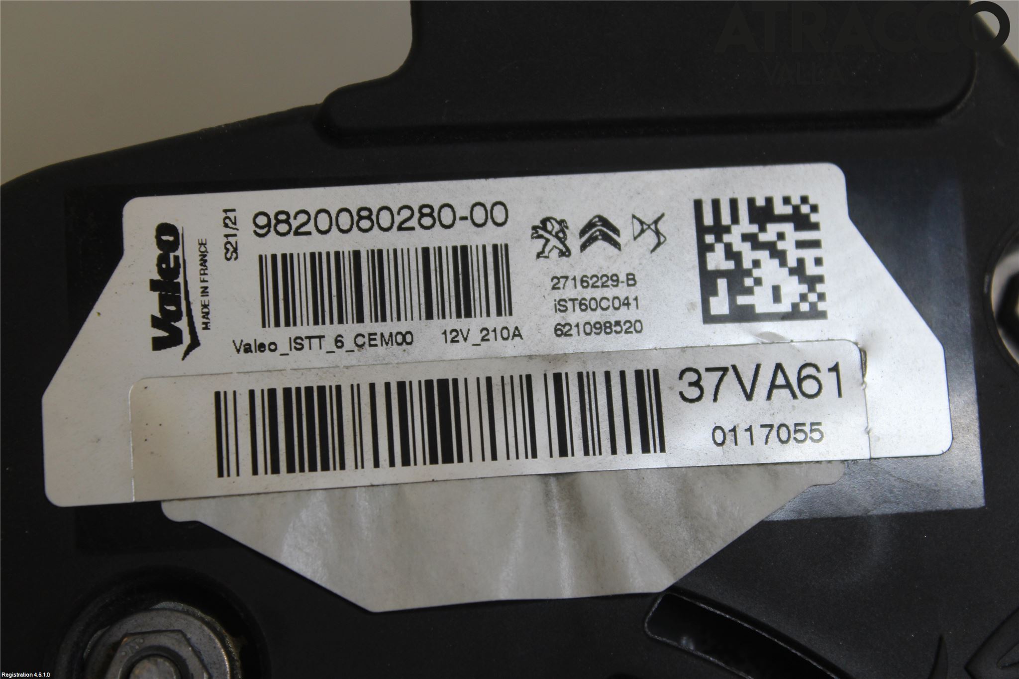 Peugeot 3008 17-24 Generator