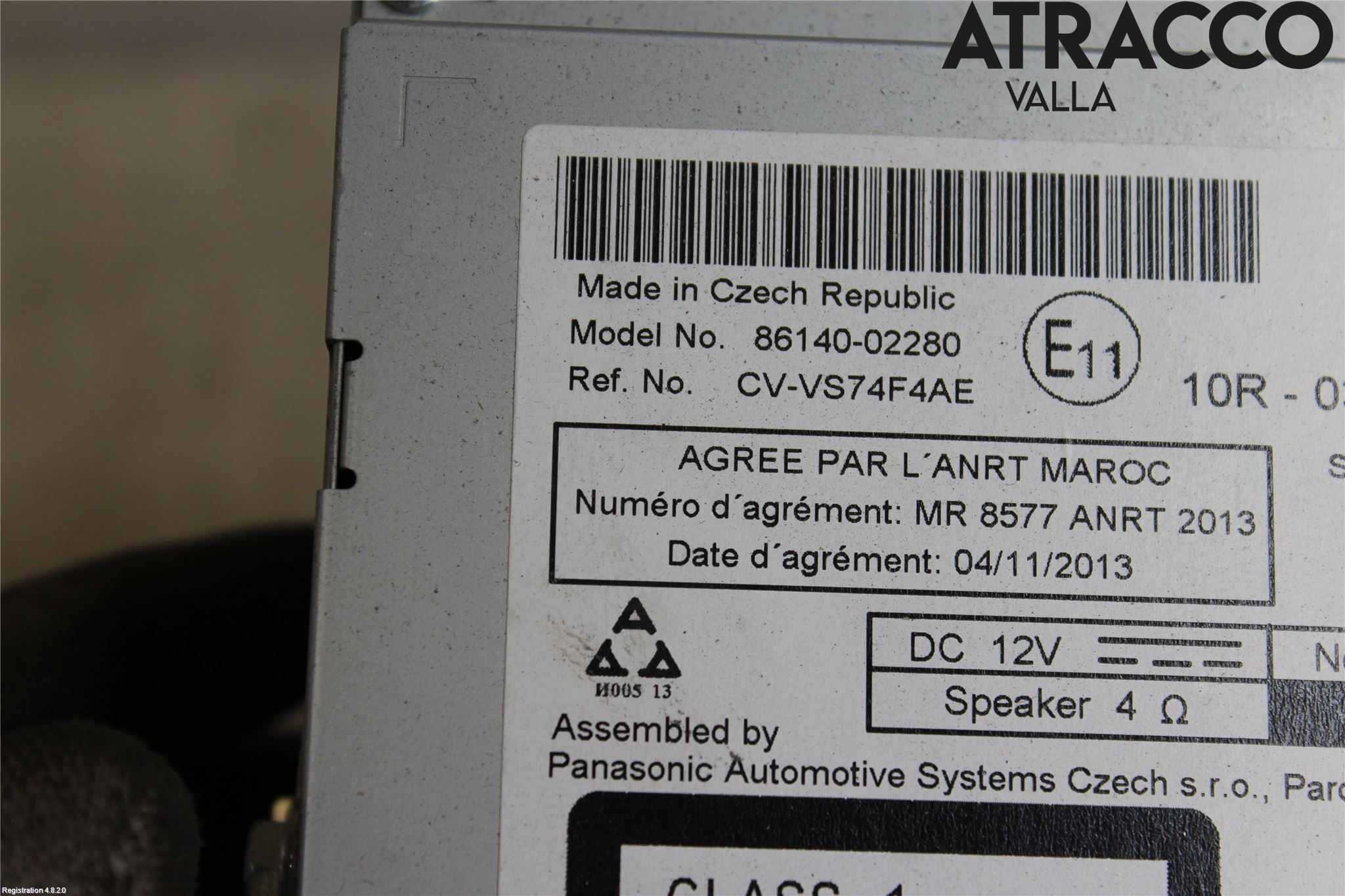 Toyota AURIS 13-19 Cd Radio - Multimediapanel