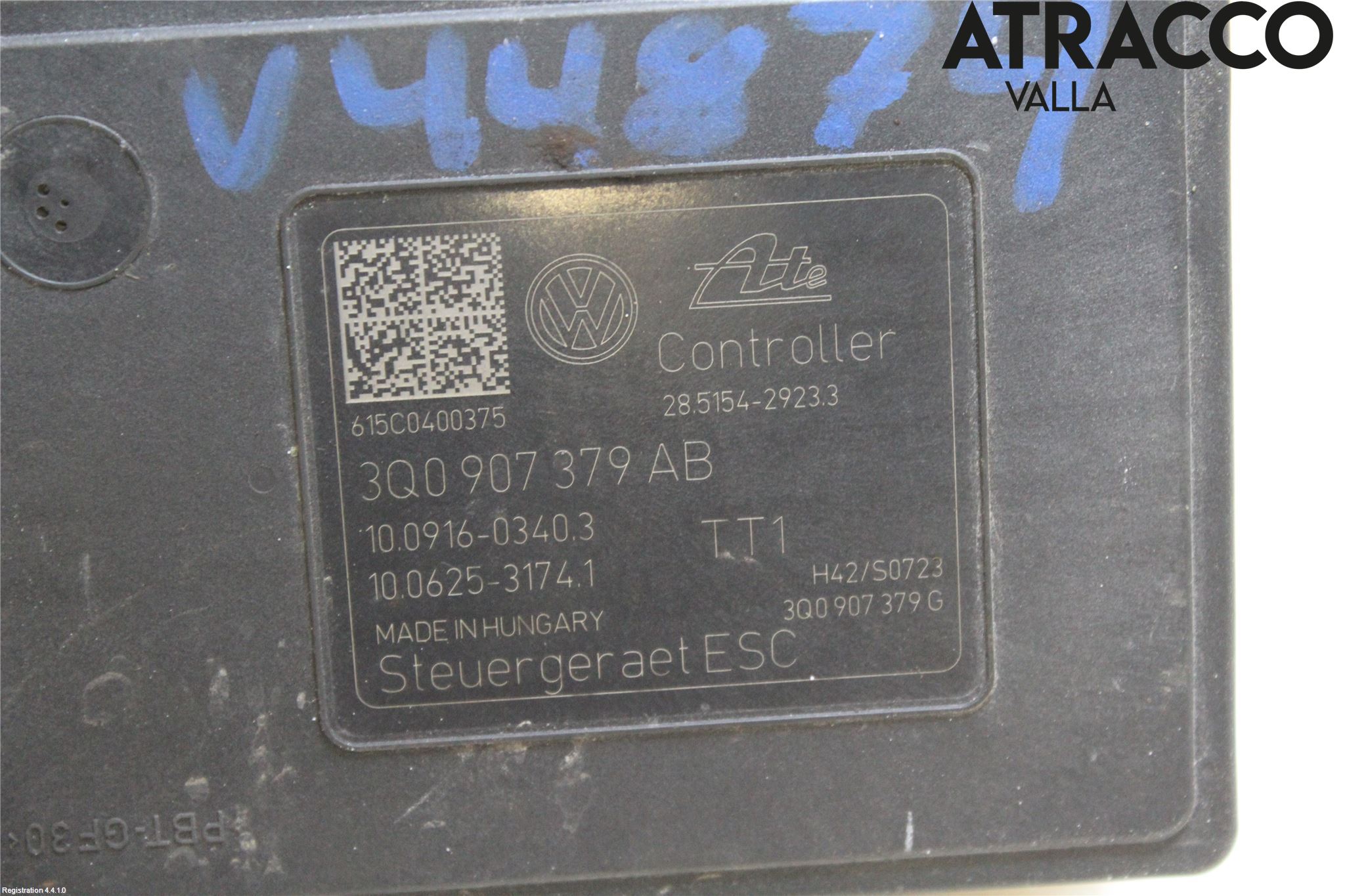Volkswagen VW PASSAT 15-19 Abs Hydraulaggregat