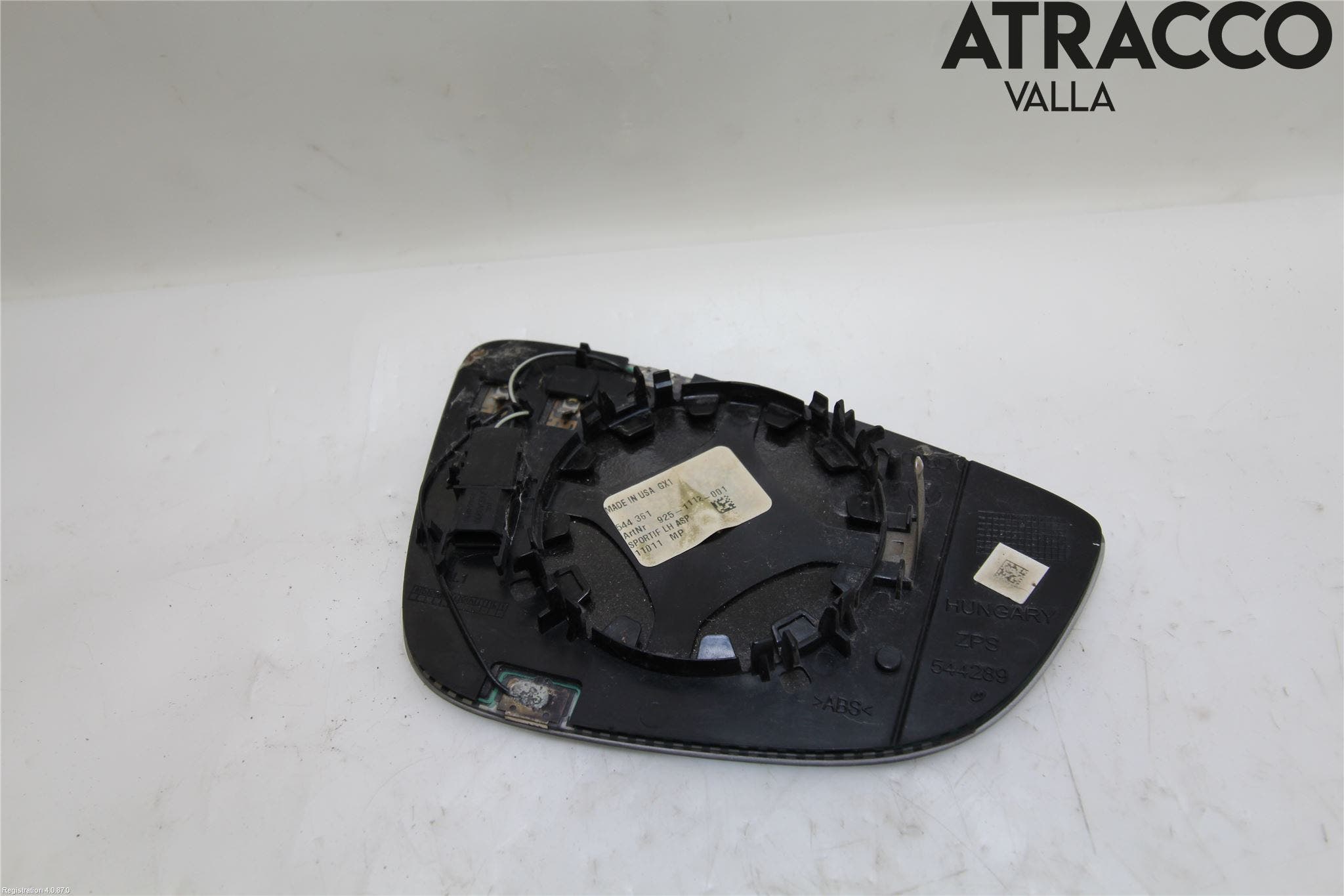 Volkswagen VW PASSAT 11-14 Spegelglas Vä