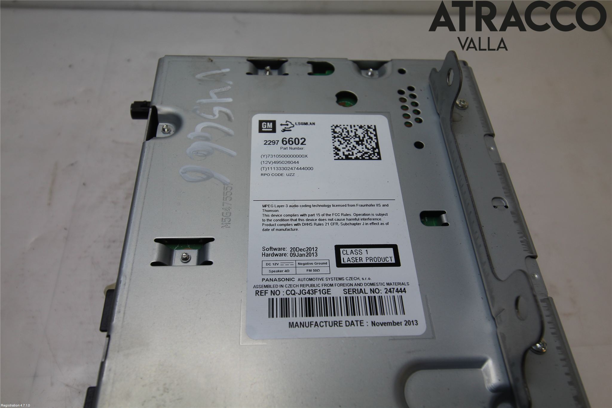 Opel ASTRA J 10-15 Cd Radio - Multimediapanel