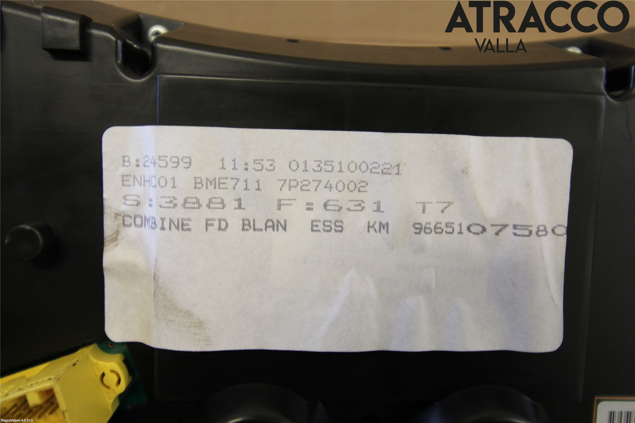 Peugeot 308 08-13 Instrument Komb