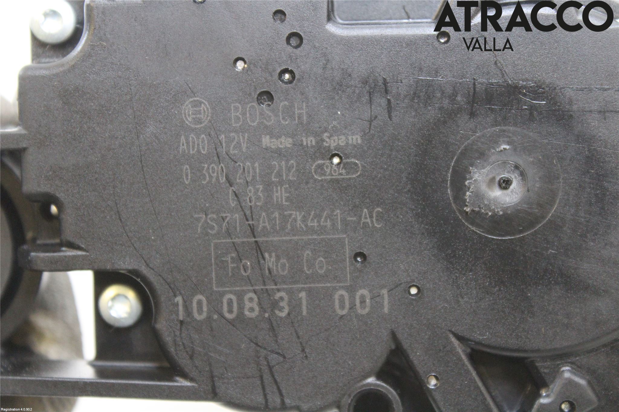 Ford MONDEO 07-15 Torkarmotor Baklucka