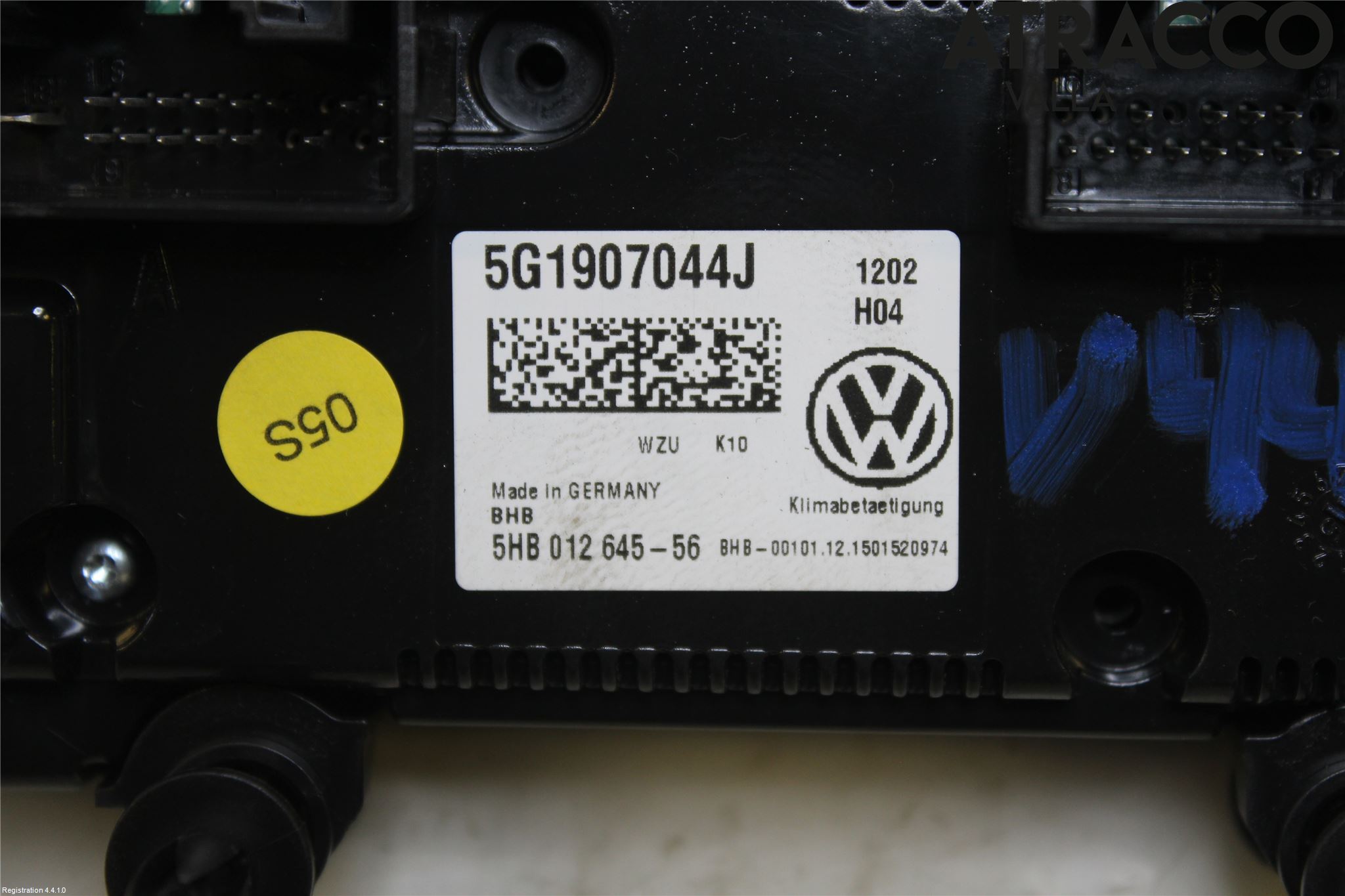 Volkswagen VW PASSAT 15-19 Ac Styrenhet Ac Manöveren