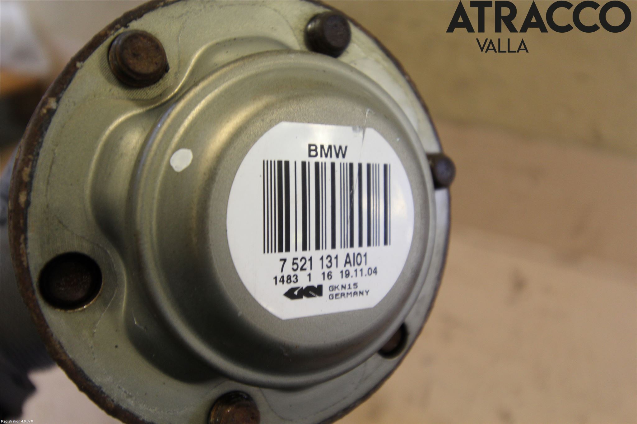 BMW 5 E60/61 Sed/Tou 02-10 Drivaxel Bak Vänster