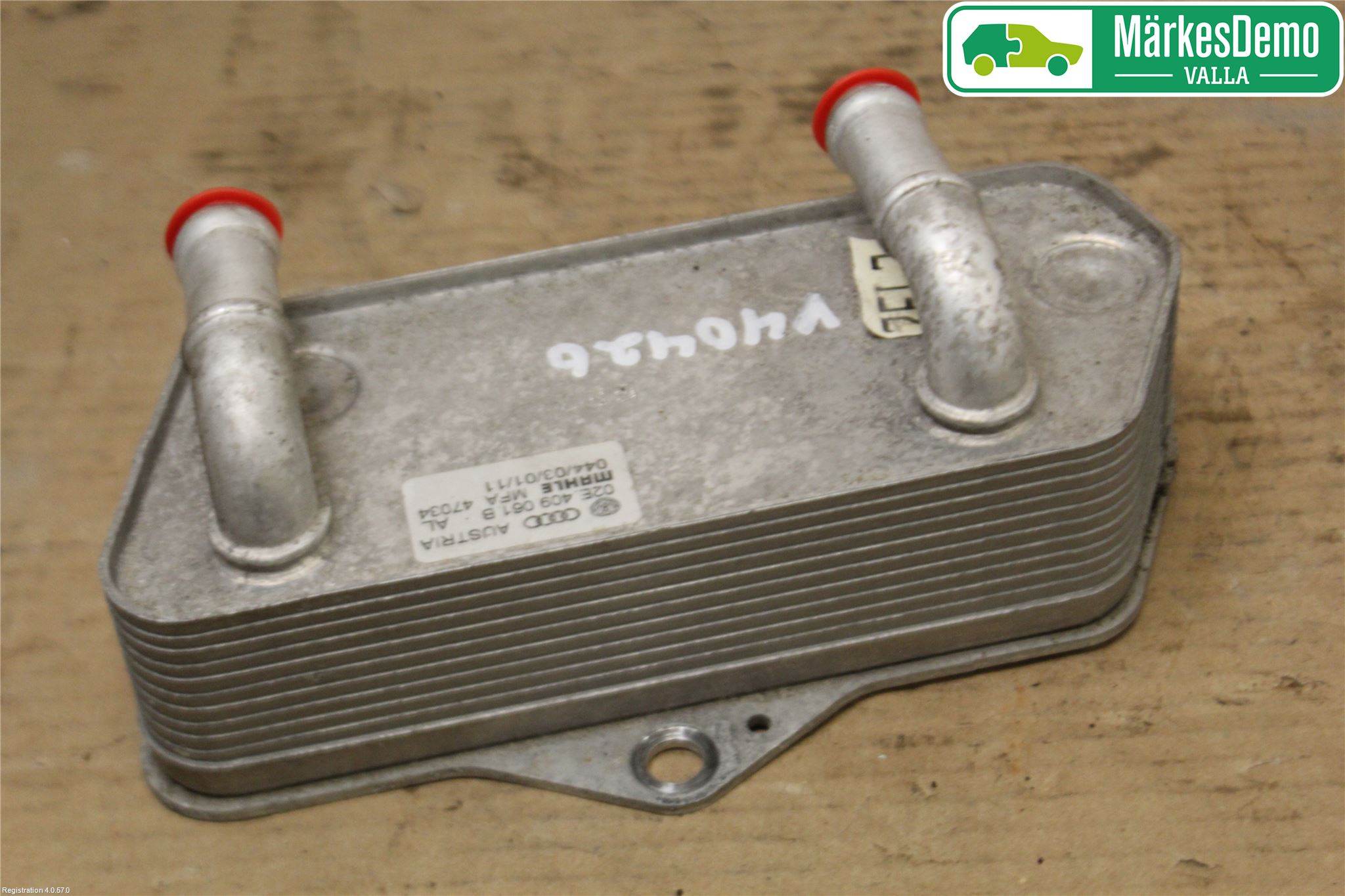 Volkswagen VW PASSAT 11-14 Oljekylare Automat