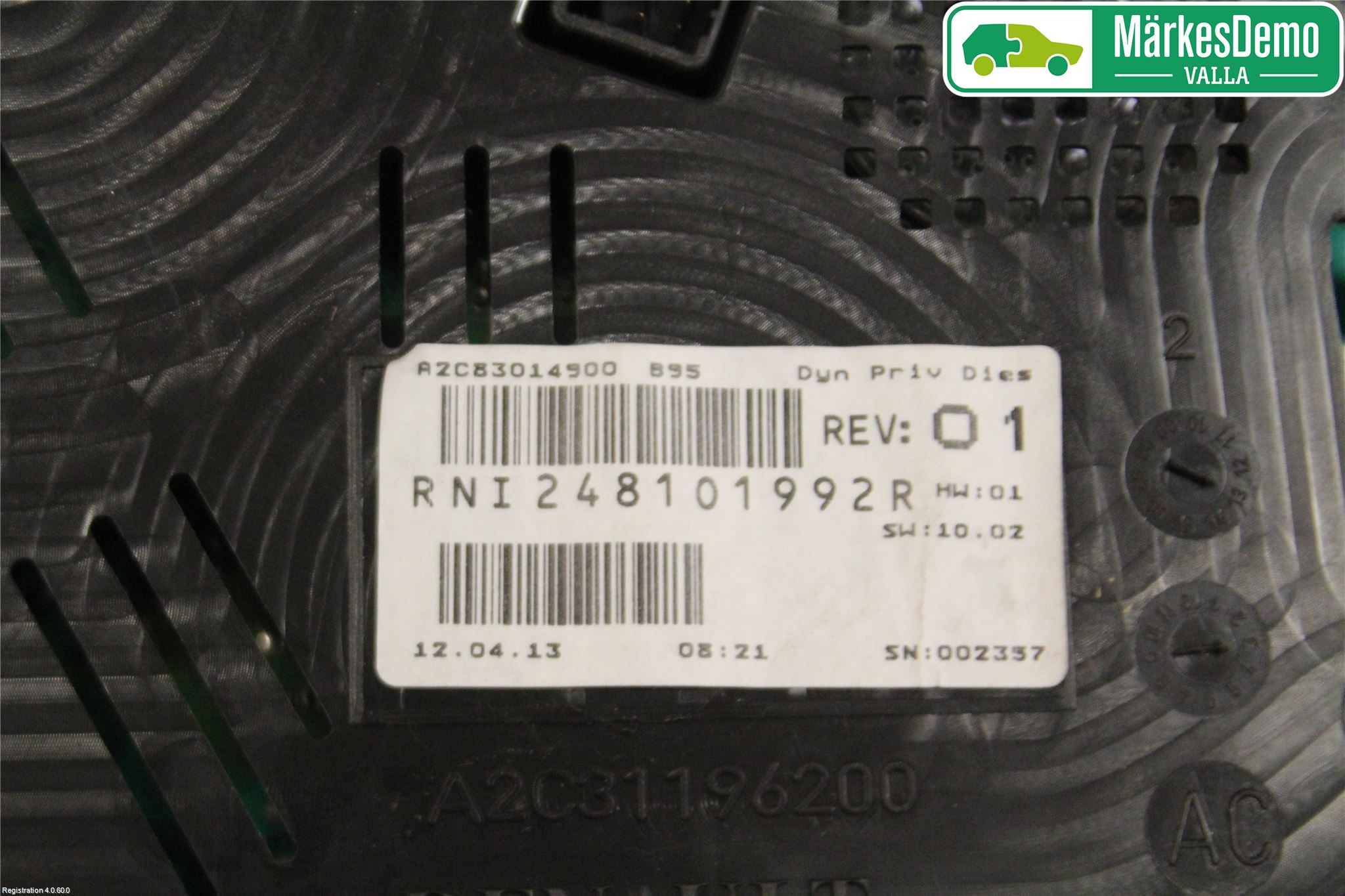 Renault MEGANE III 09-15 Instrument Komb