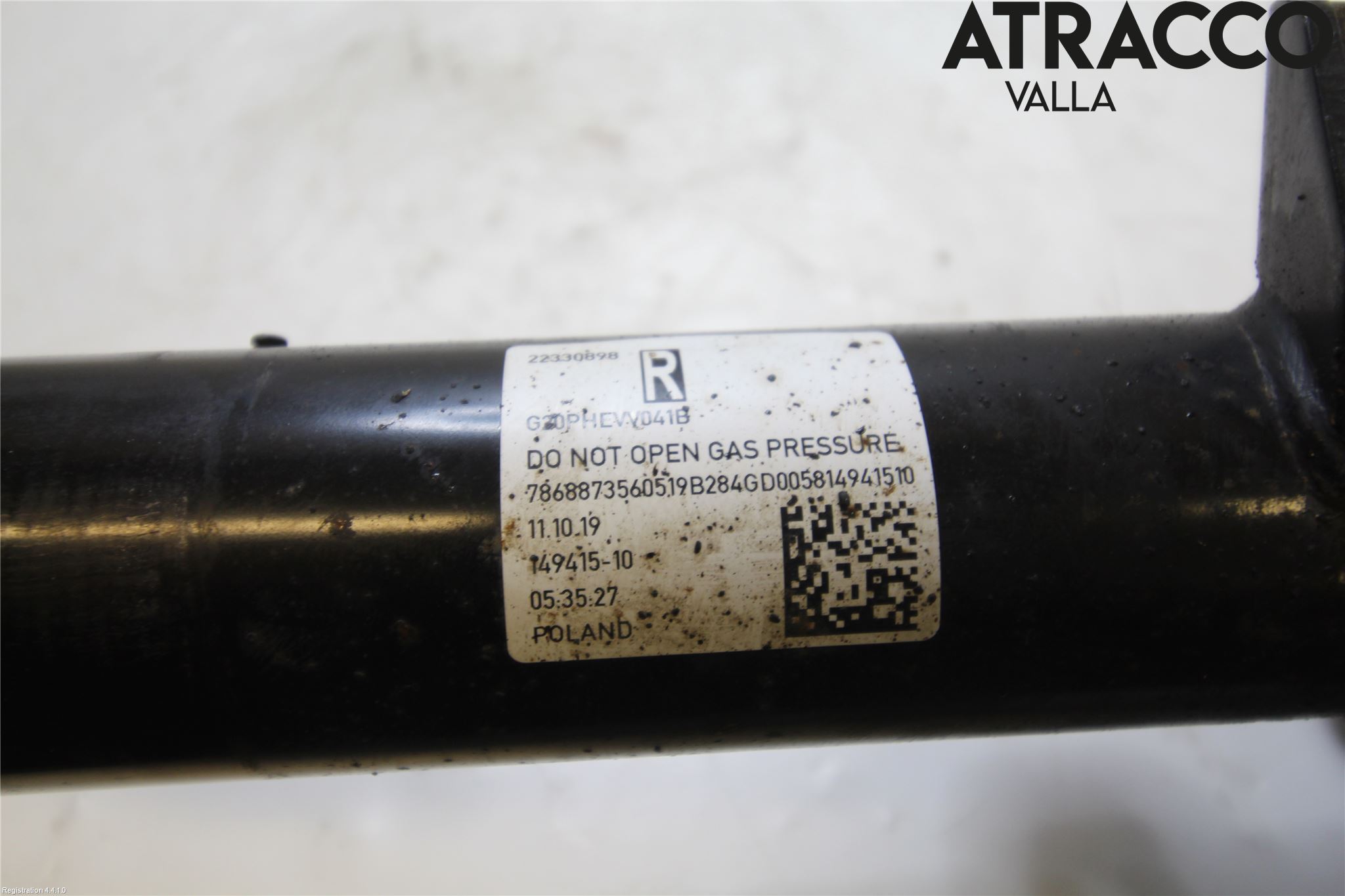 BMW 3 G20/G21/G80/G81 19- Fjäderben Fram Höger