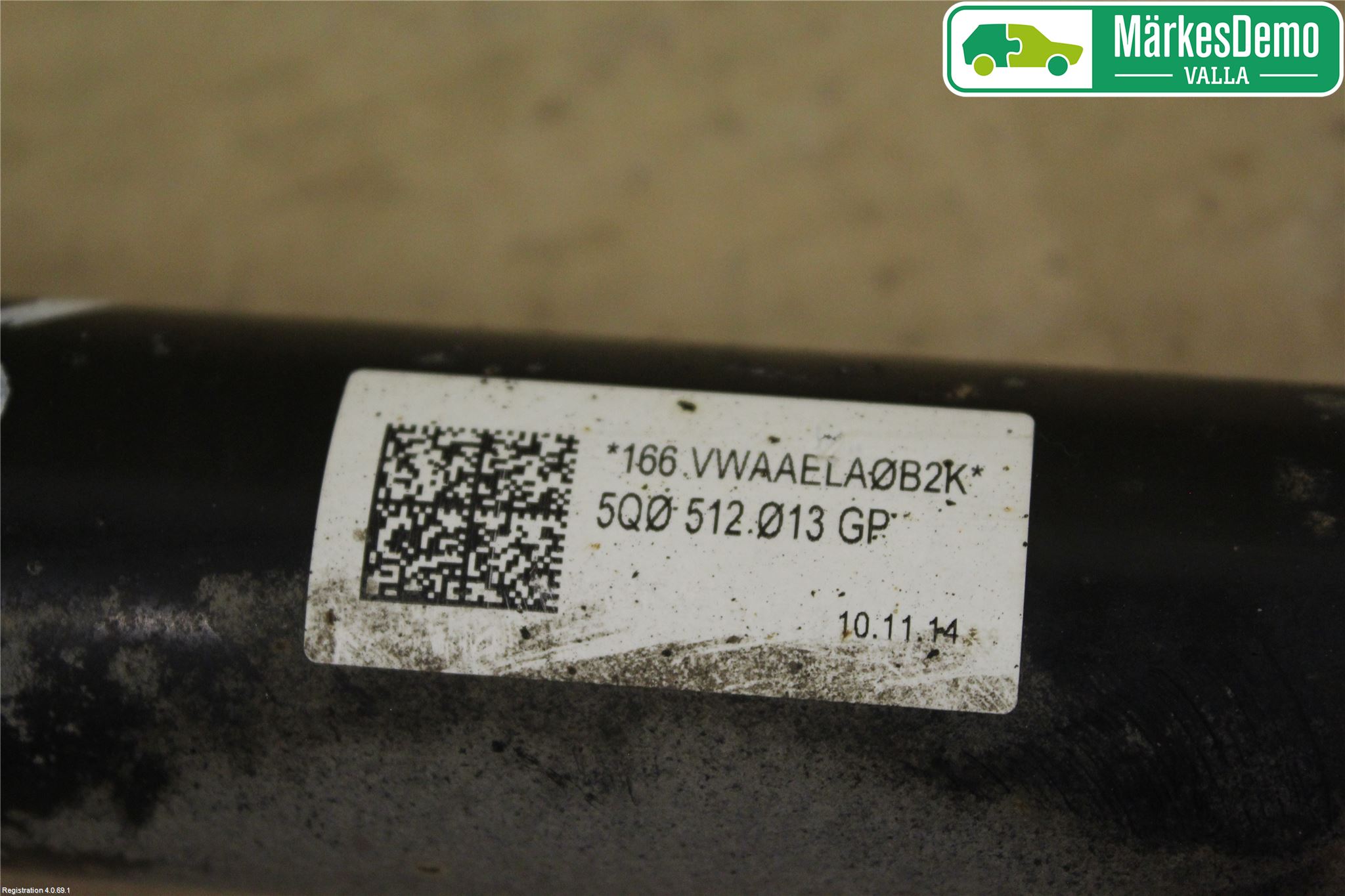 Volkswagen VW GOLF / E-GOLF VII 13-20 Stötdämpare Bak