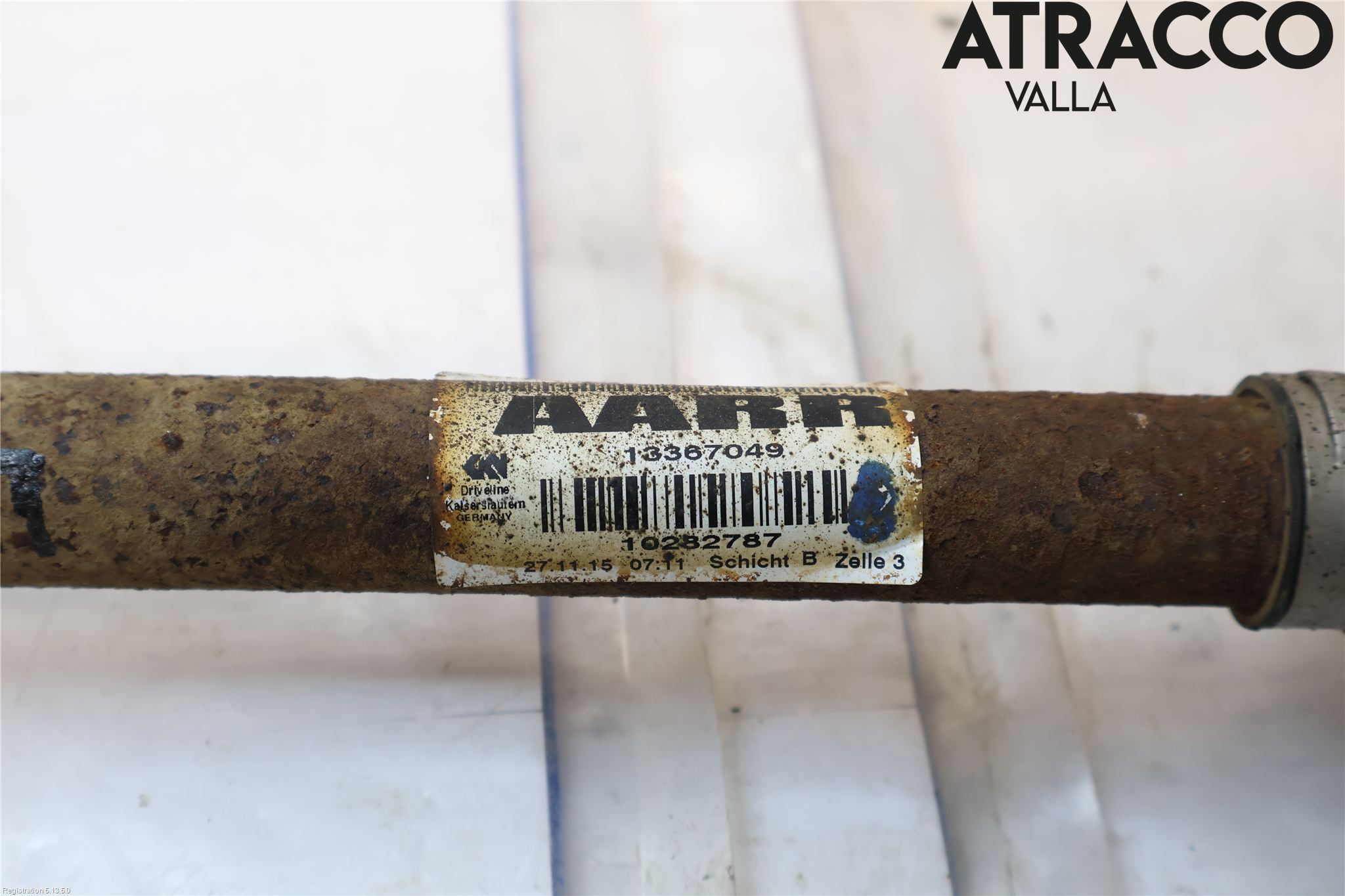 Opel ASTRA K 16-22 Drivaxel Fram Vänster