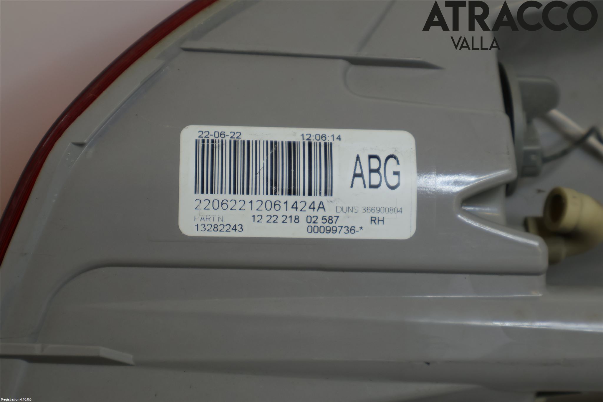 Opel ASTRA J 10-15 Bakljus Höger