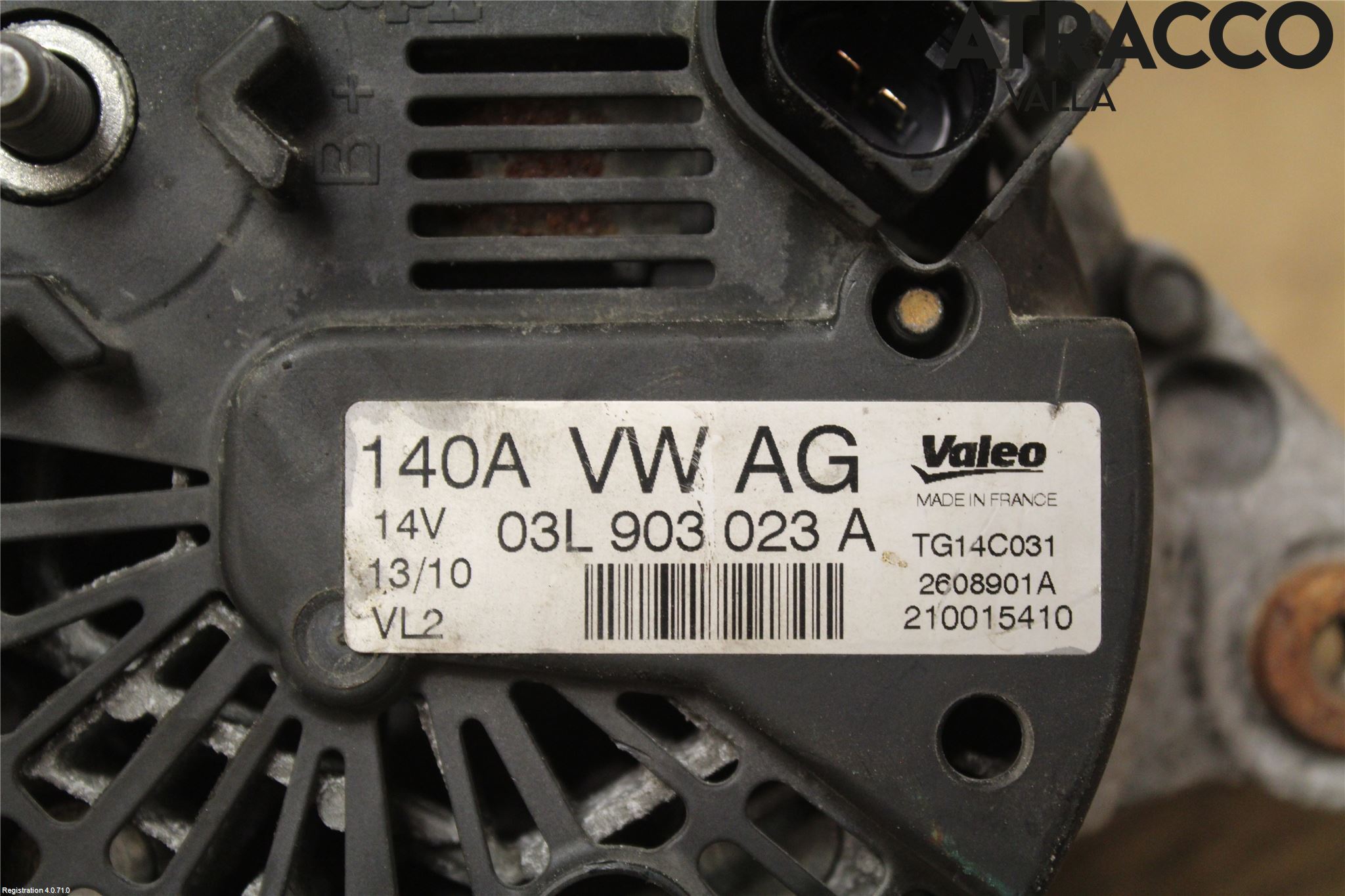 Audi A3/S3 05-13 Generator