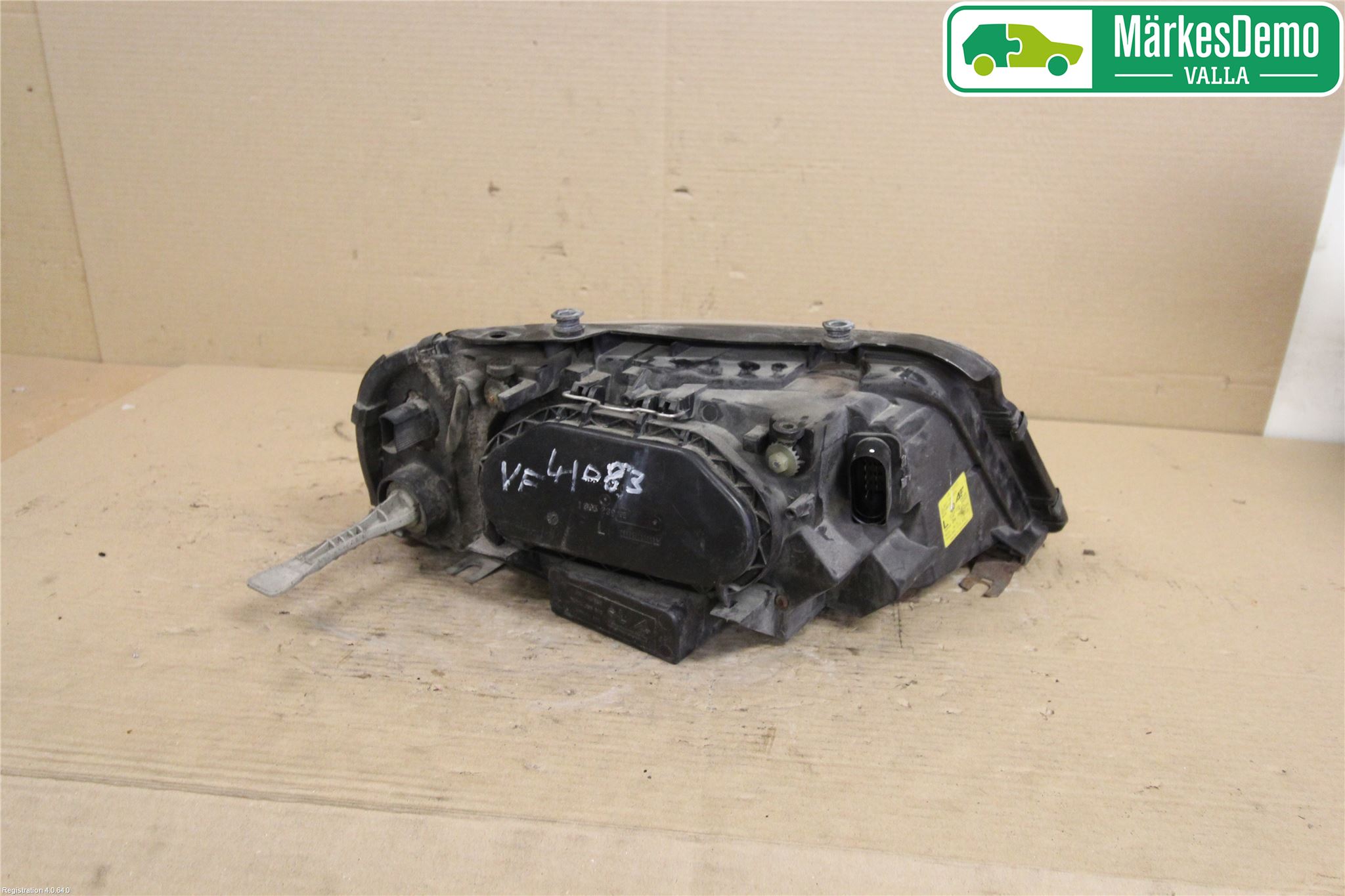 Volkswagen VW SHARAN      01-10 Strålkastare Vänster