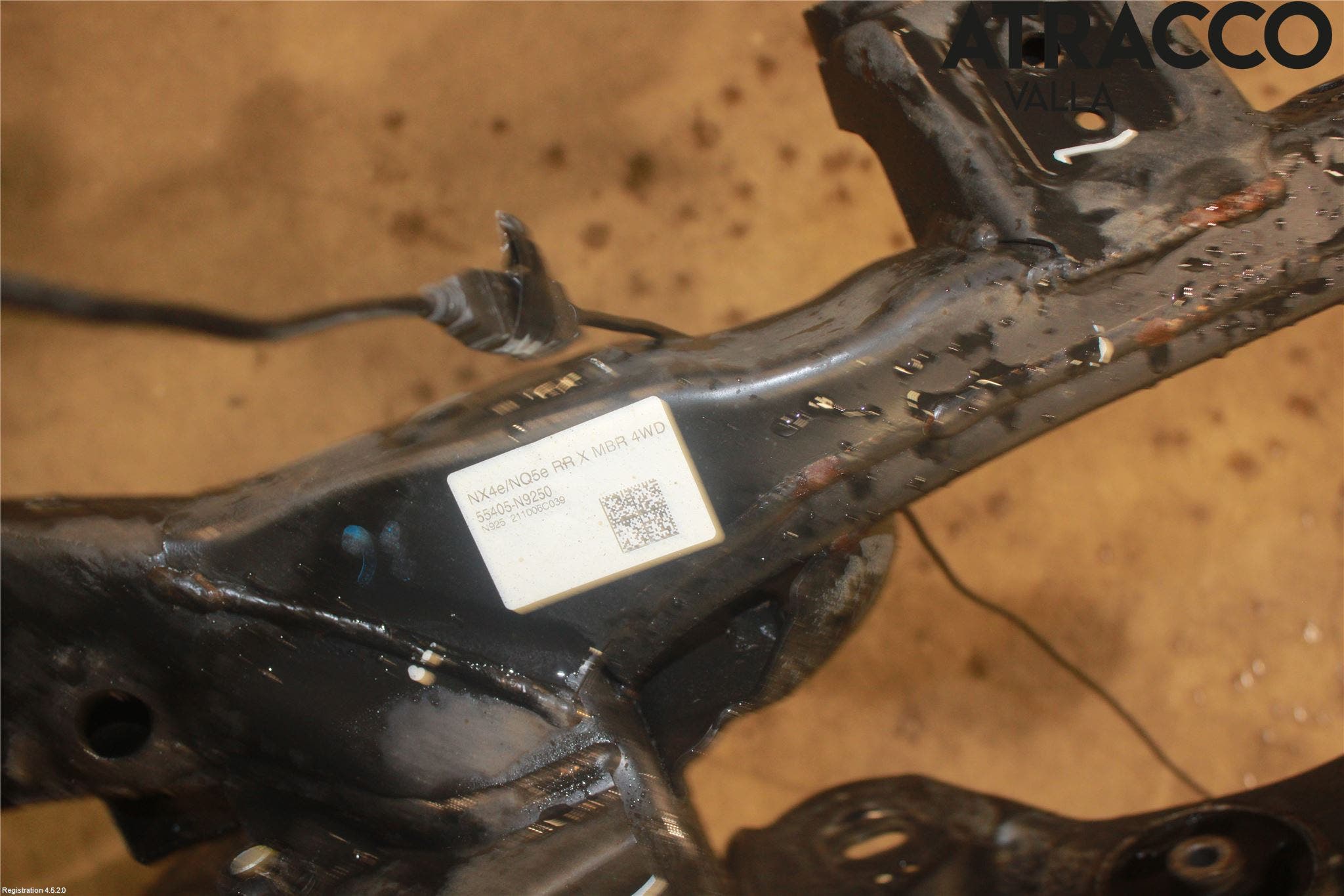 Hyundai TUCSON 05- Bakaxelbalk