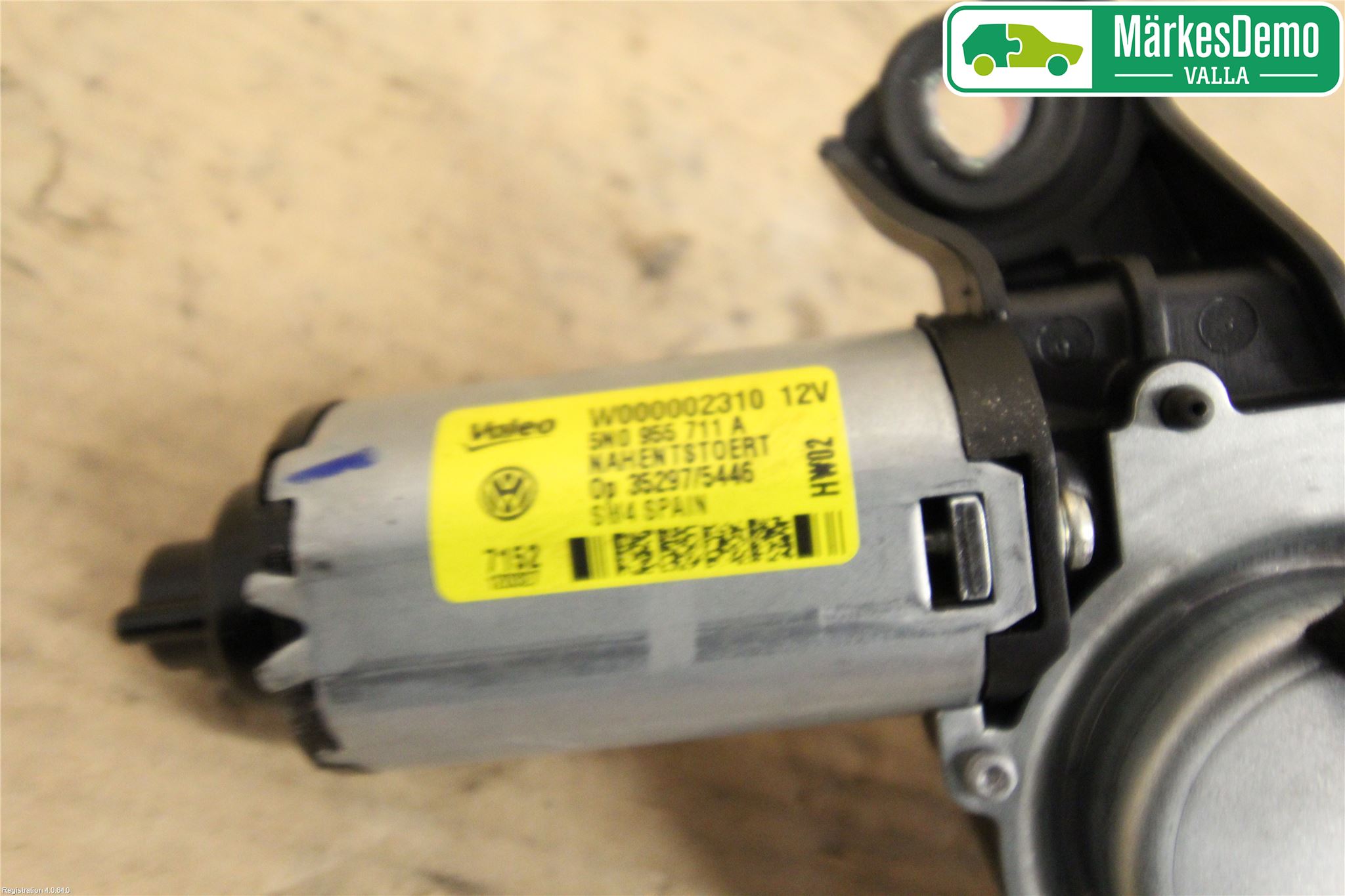 Volkswagen VW TIGUAN 07-16 Torkarmotor Baklucka