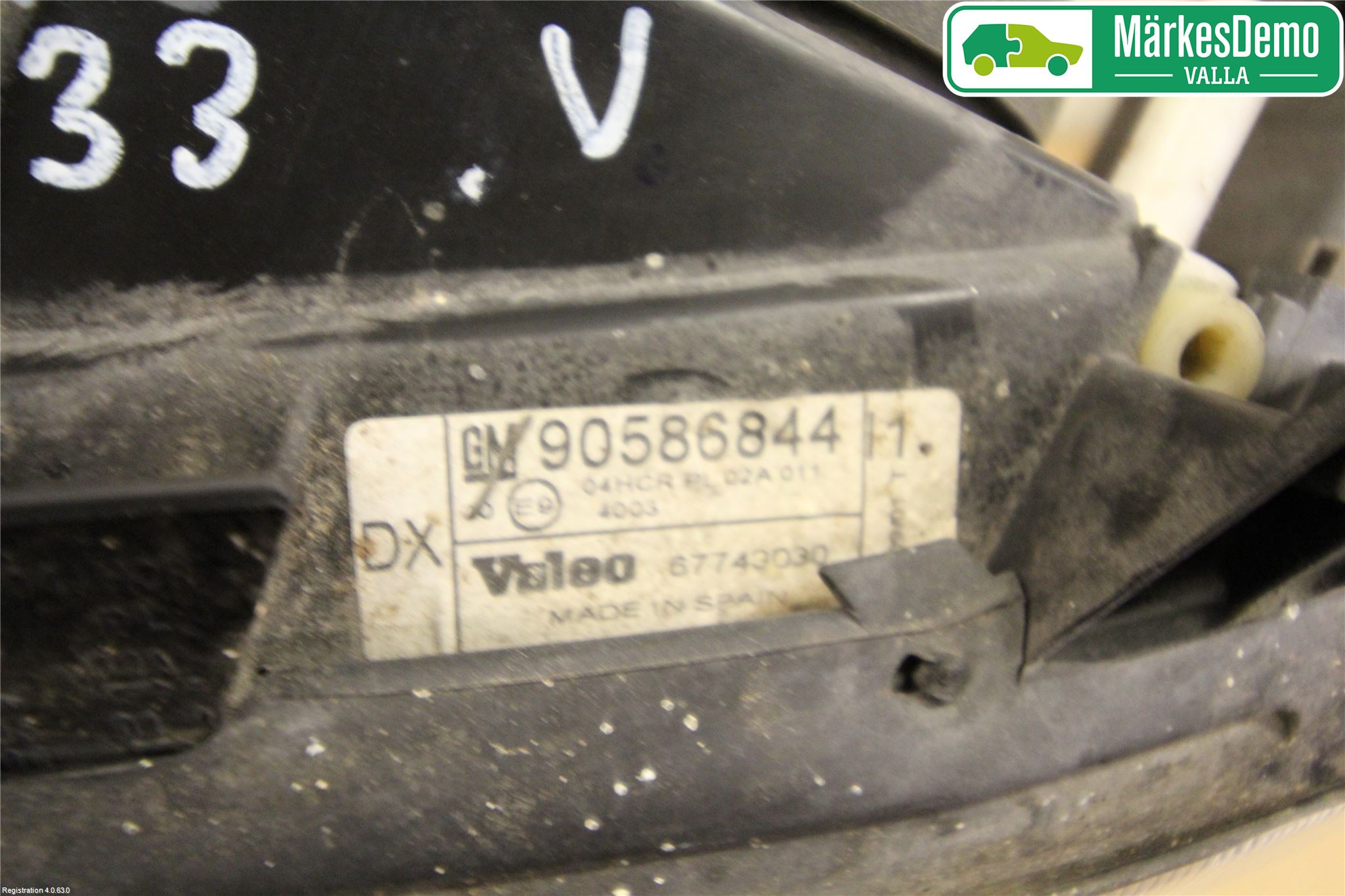 Opel VECTRA B 96-01 Strålkastare Vänster