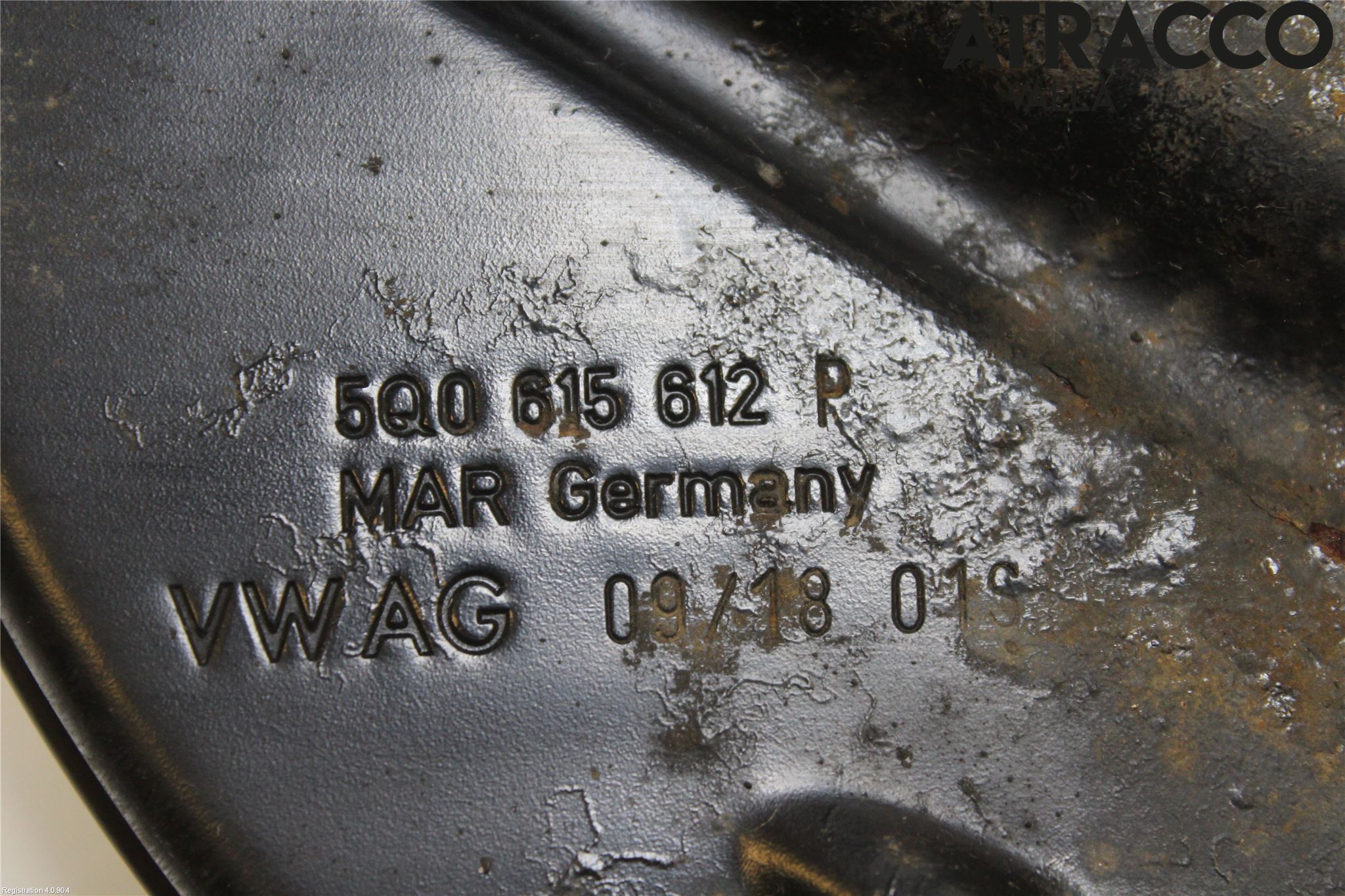 Volkswagen VW GOLF / E-GOLF VII 13-20 Bromssköld Bak