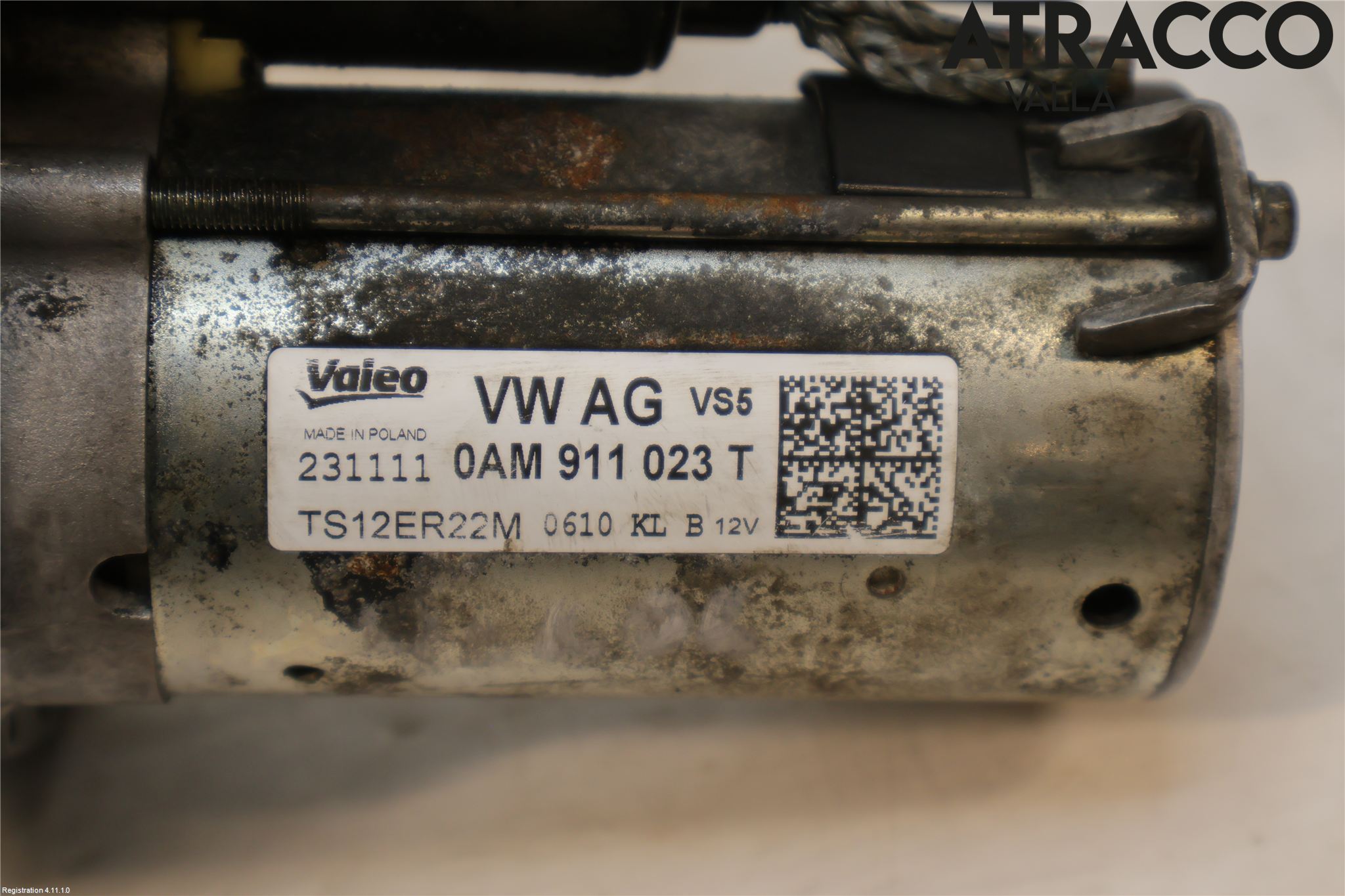 Volkswagen VW PASSAT 11-14 Startmotor